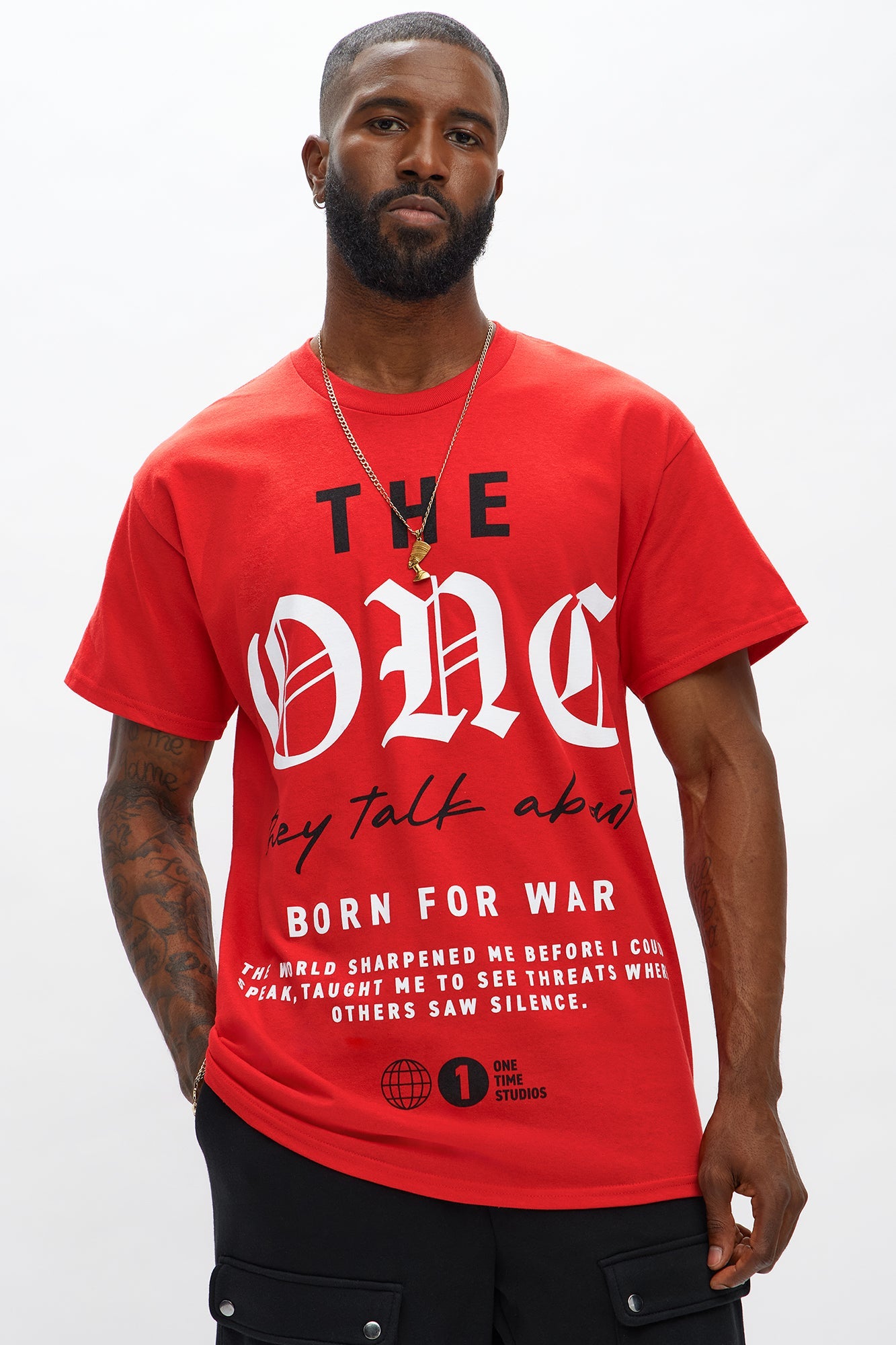 The One They Talk About Short Sleeve Tee - Red