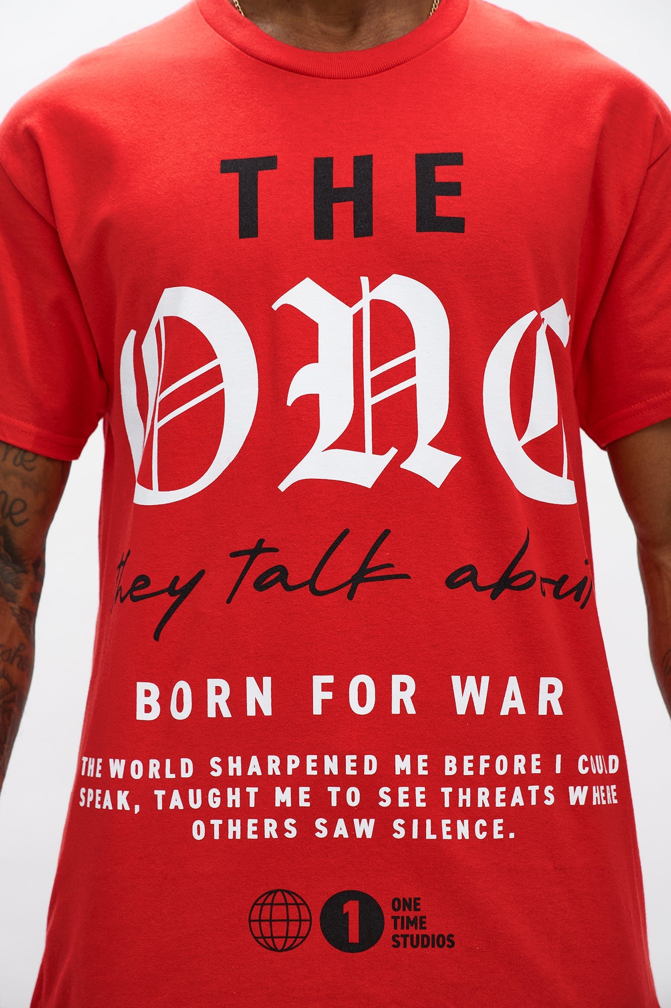 The One They Talk About Short Sleeve Tee - Red