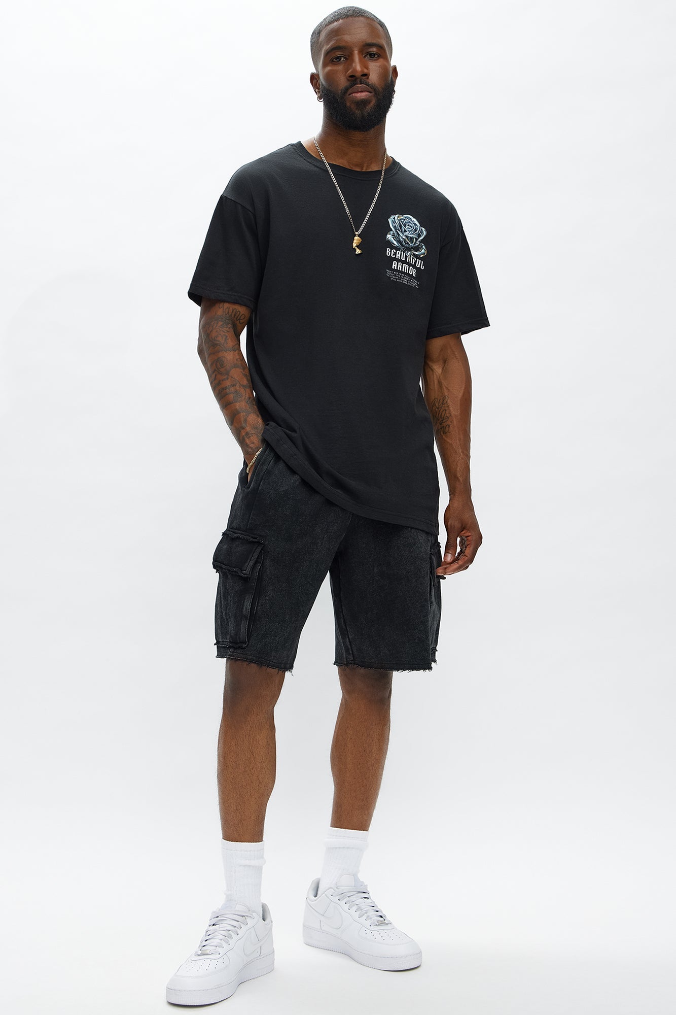 Beautiful Armor Short Sleeve Tee - Black