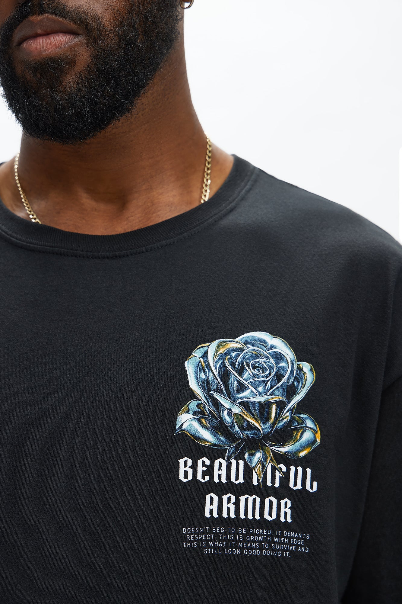 Beautiful Armor Short Sleeve Tee - Black