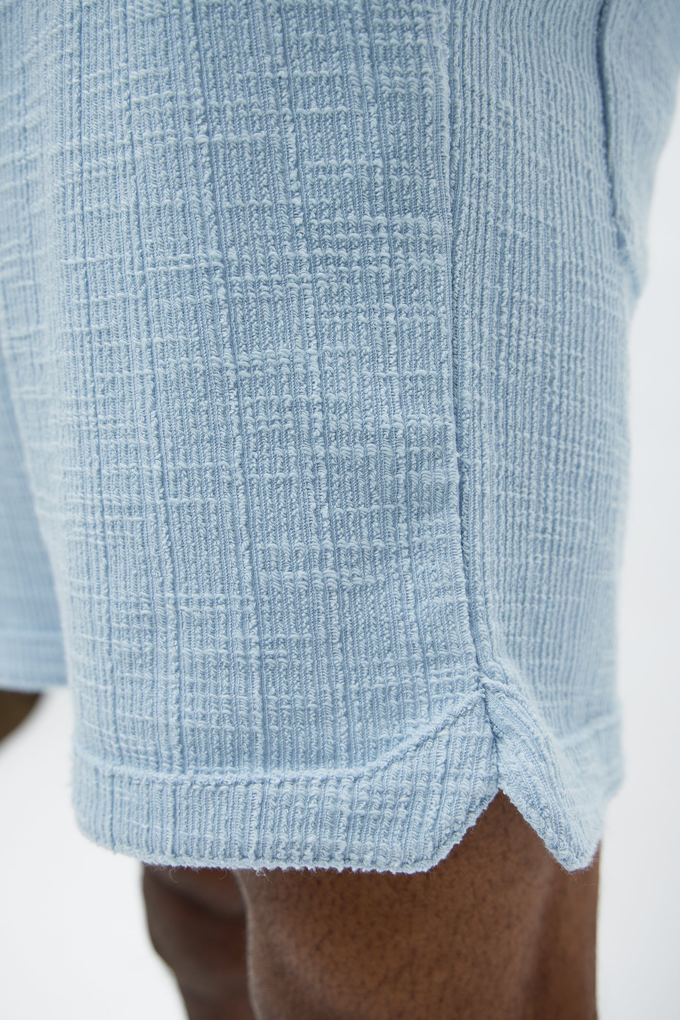 Dean Textured Short - Light Blue