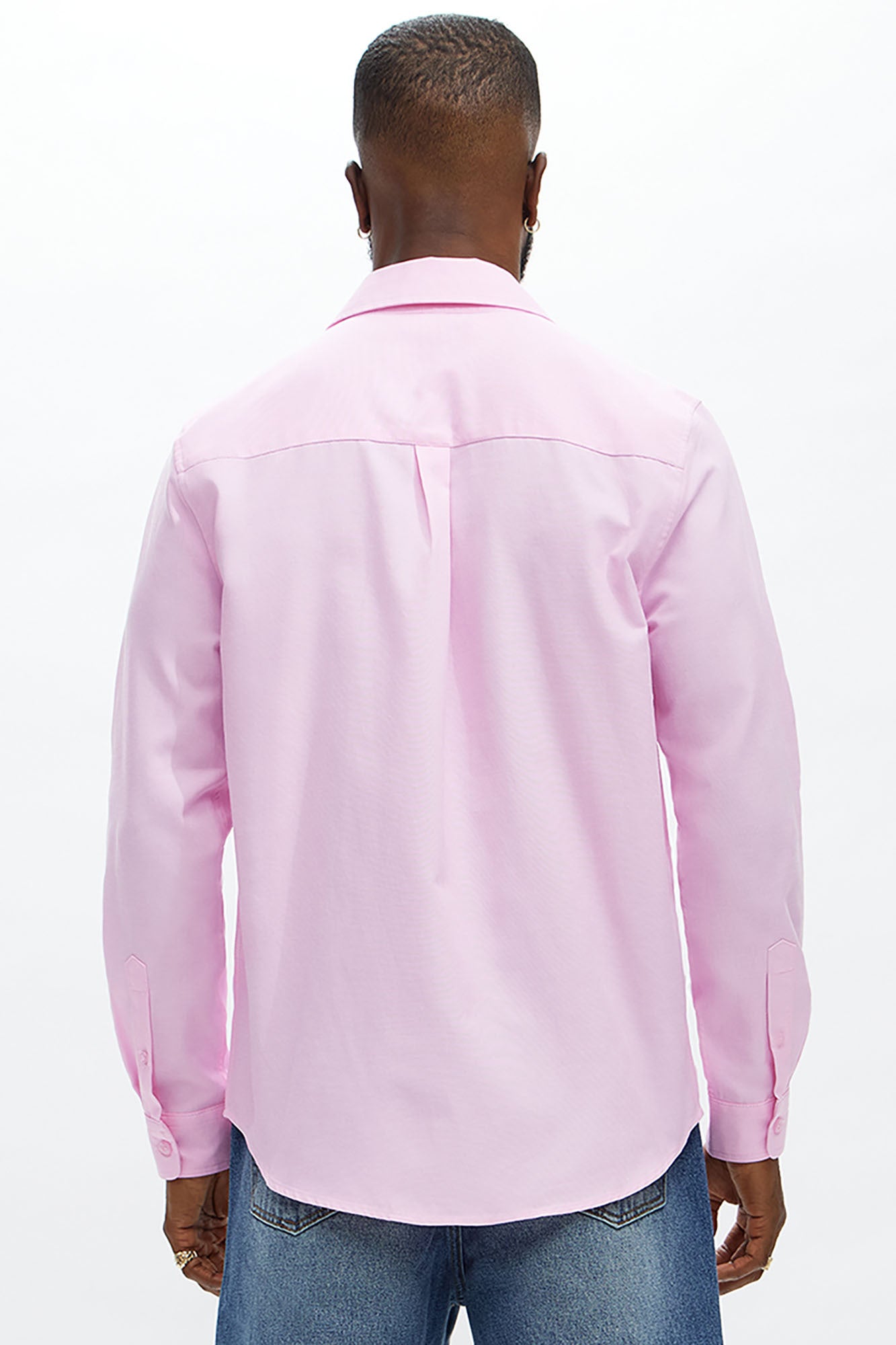Oxford Long Sleeve Shirt - Pink