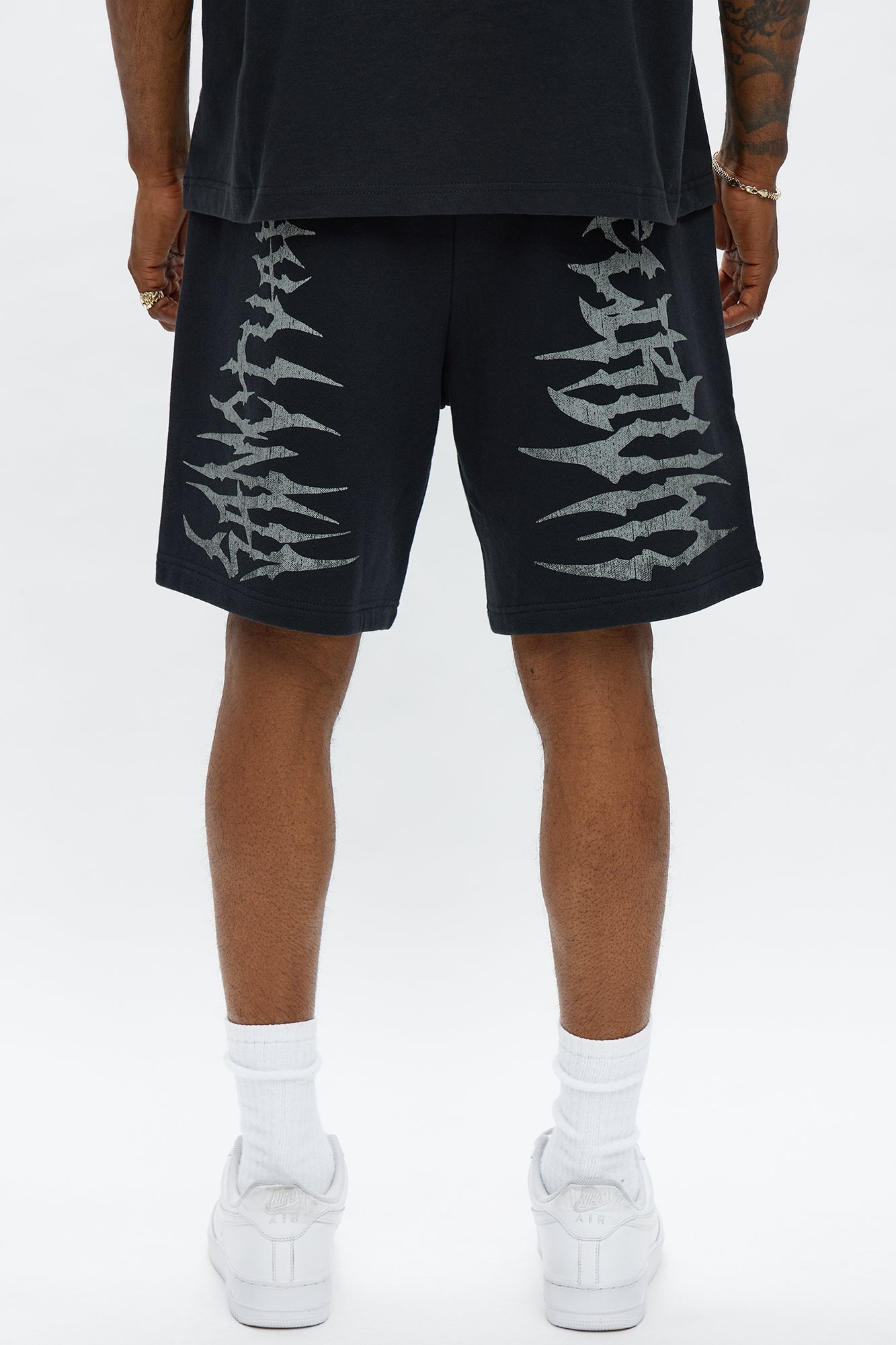 Sanctuary Delirium Baggy Sweatshort - Black