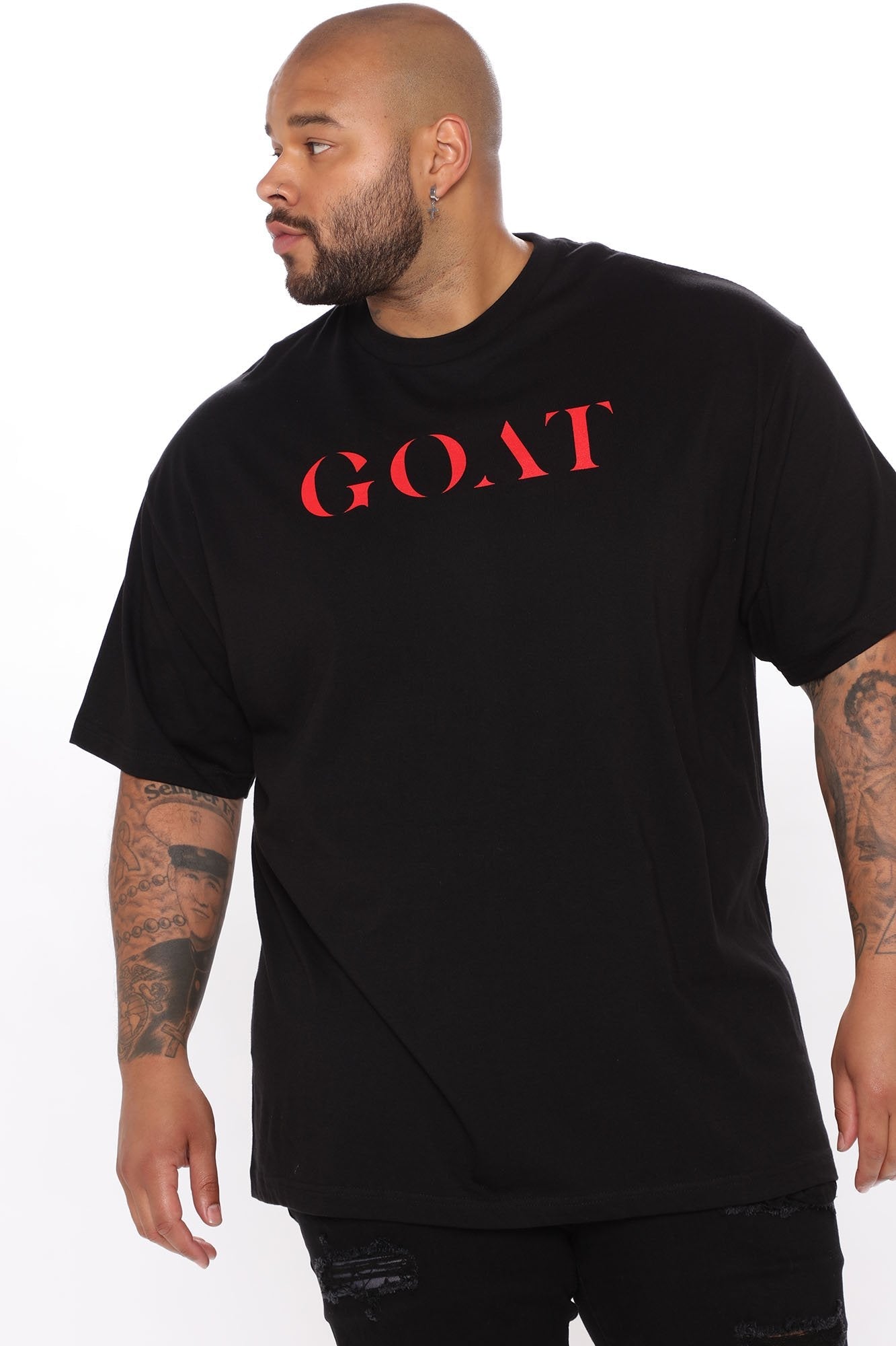 The GOAT Short Sleeve Tee - Black
