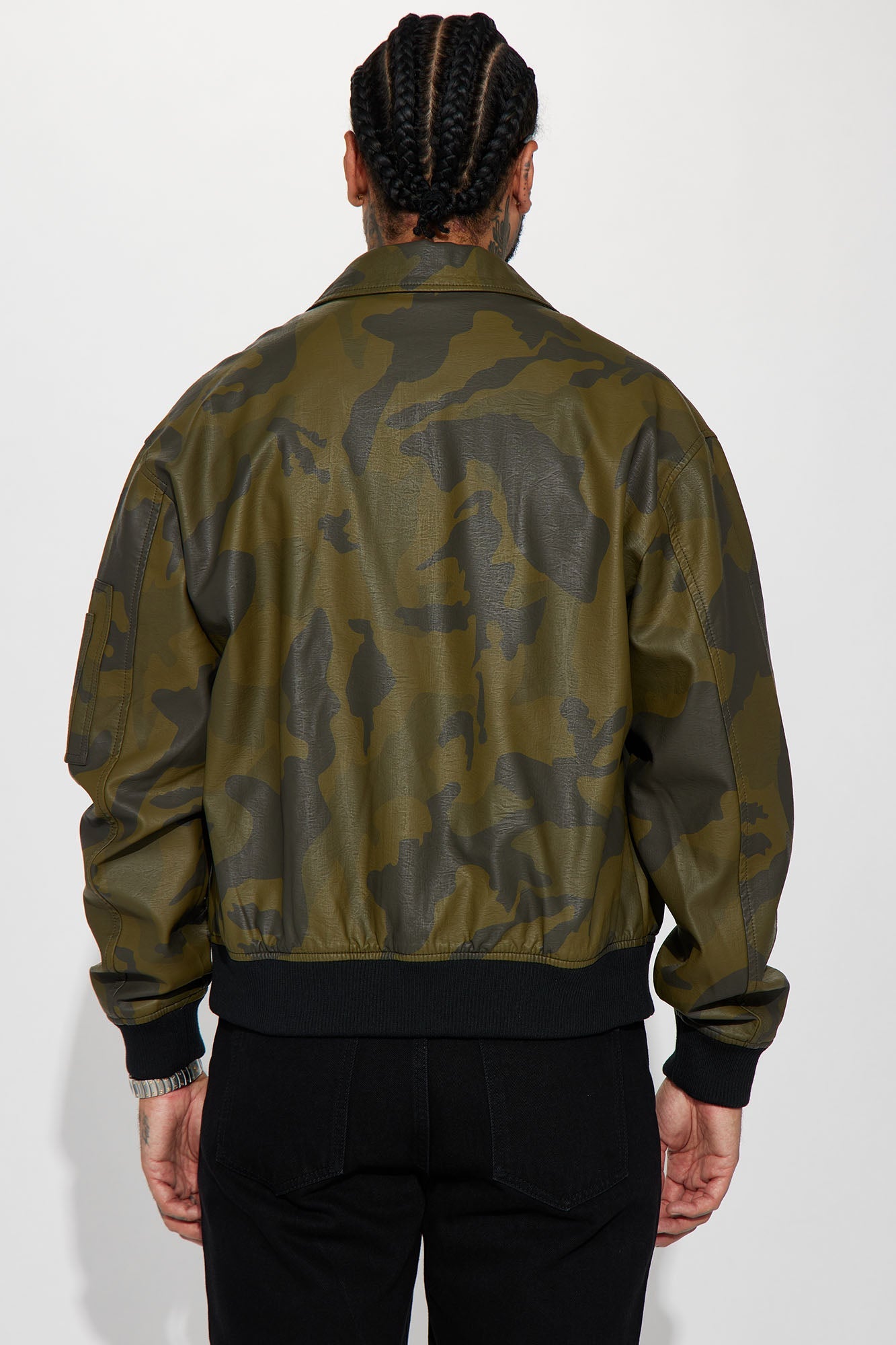 Every Step Of The Way Camo Bomber Jacket - Camouflage