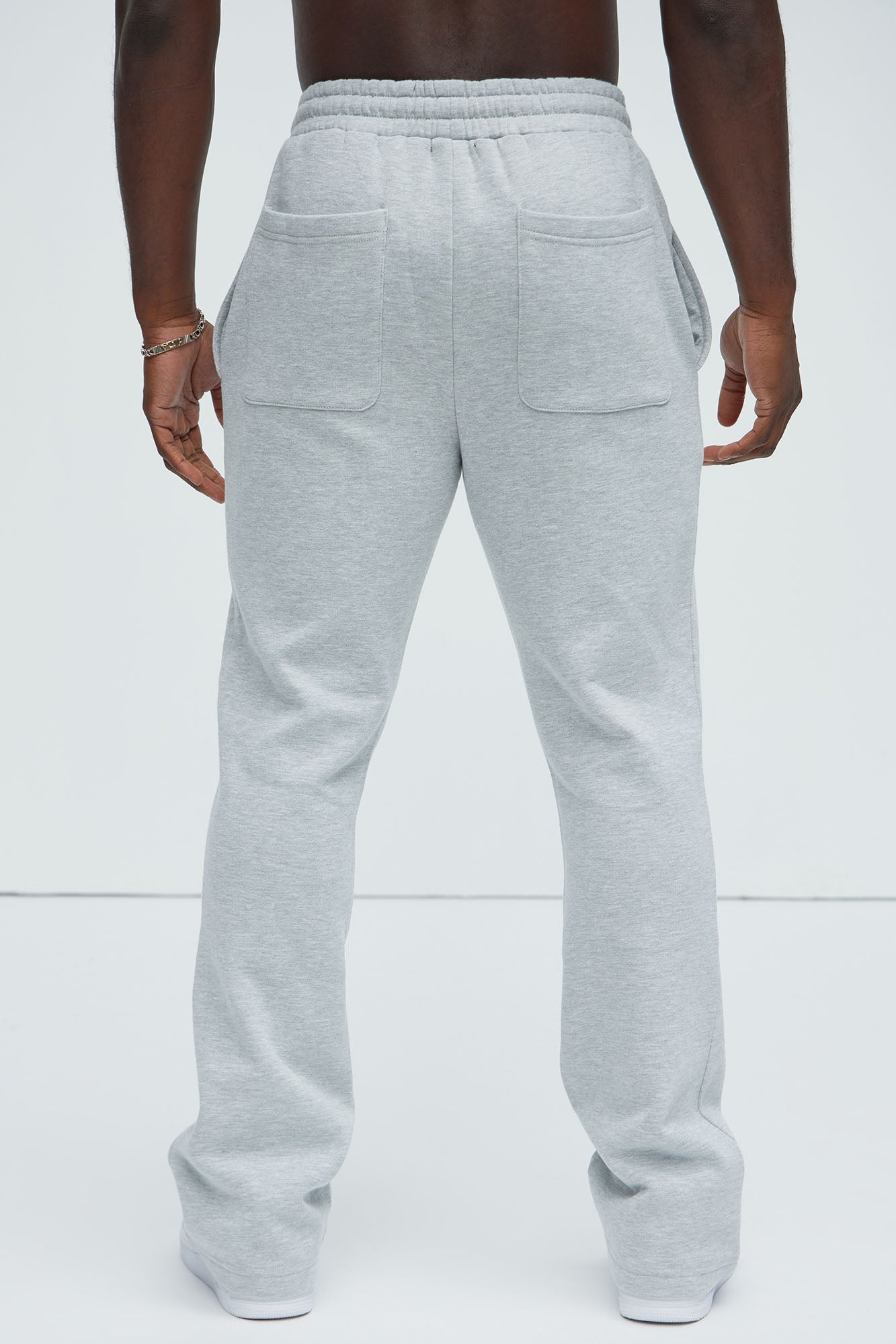 Tyson Original Skinny Flare Sweatpants - Heather Grey