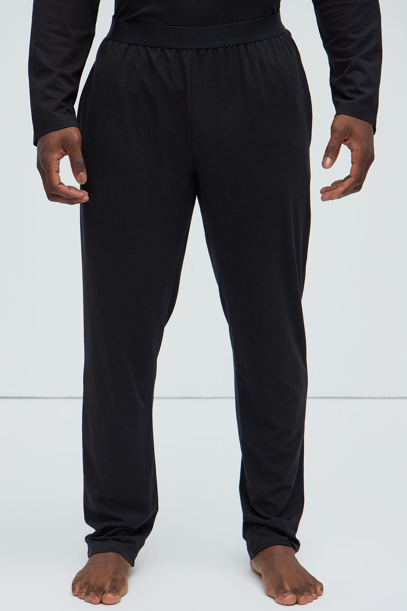 Essential Modal Lounge Pants - Black