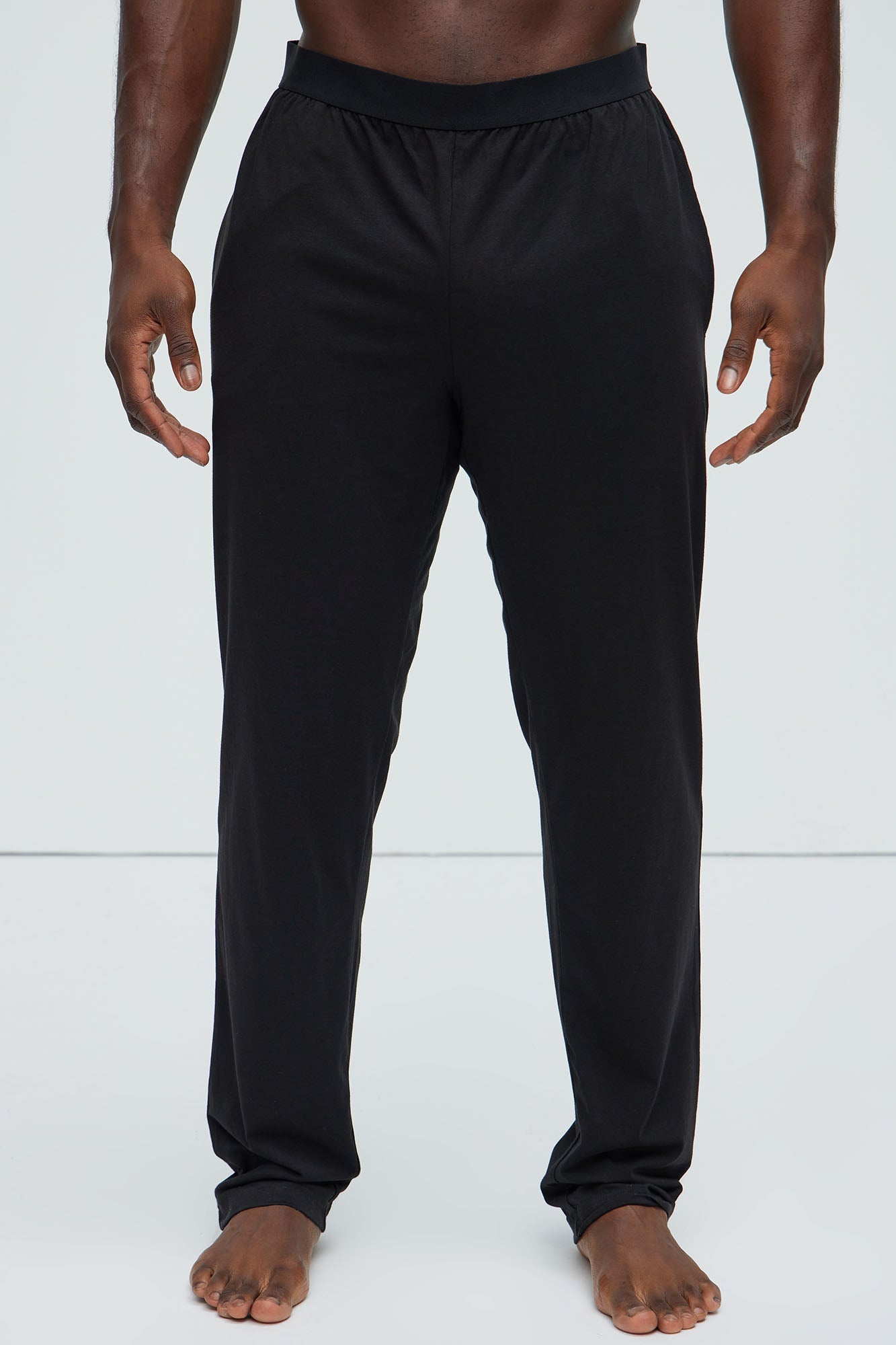 Essential Modal Lounge Pants - Black