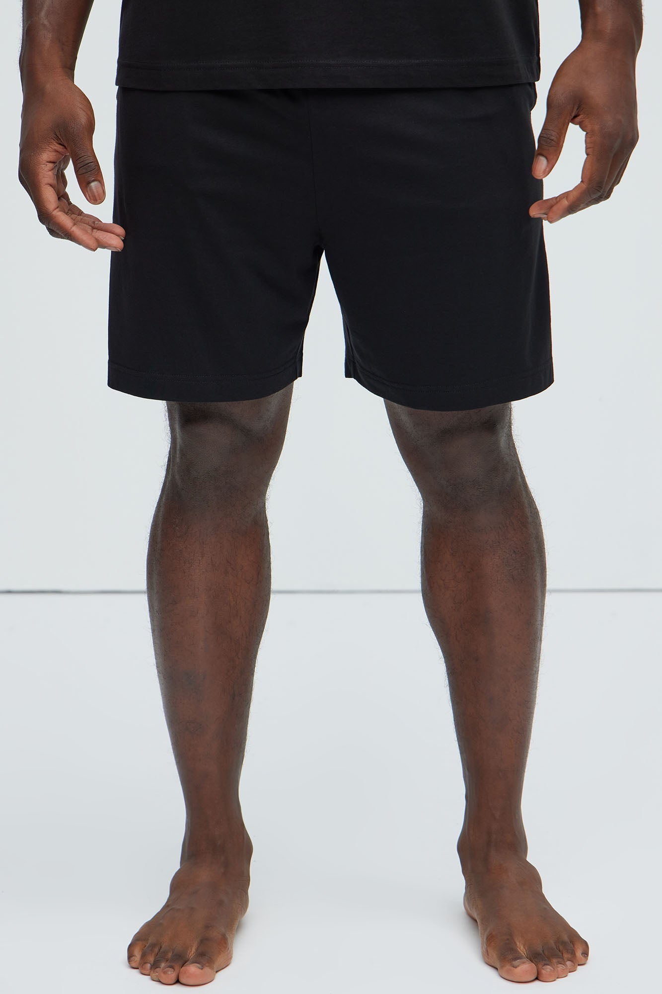 Essential Modal Lounge Shorts - Black