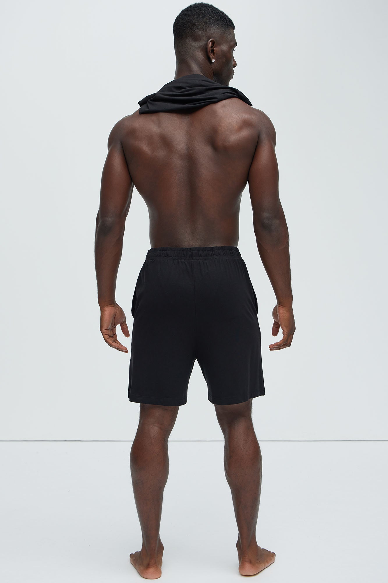Essential Modal Lounge Shorts - Black