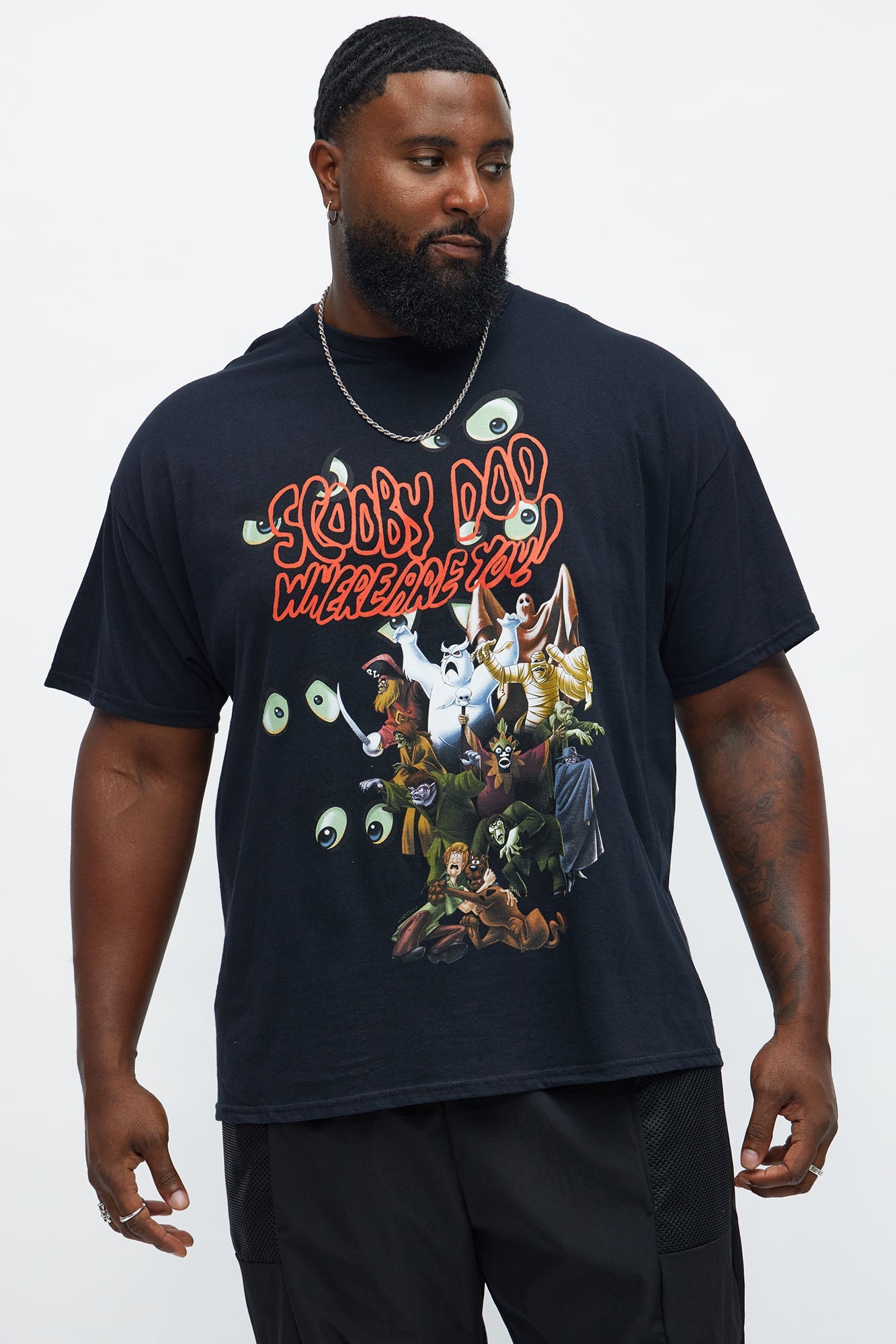 Scooby Doo Where Are You? Short Sleeve Tee - Black