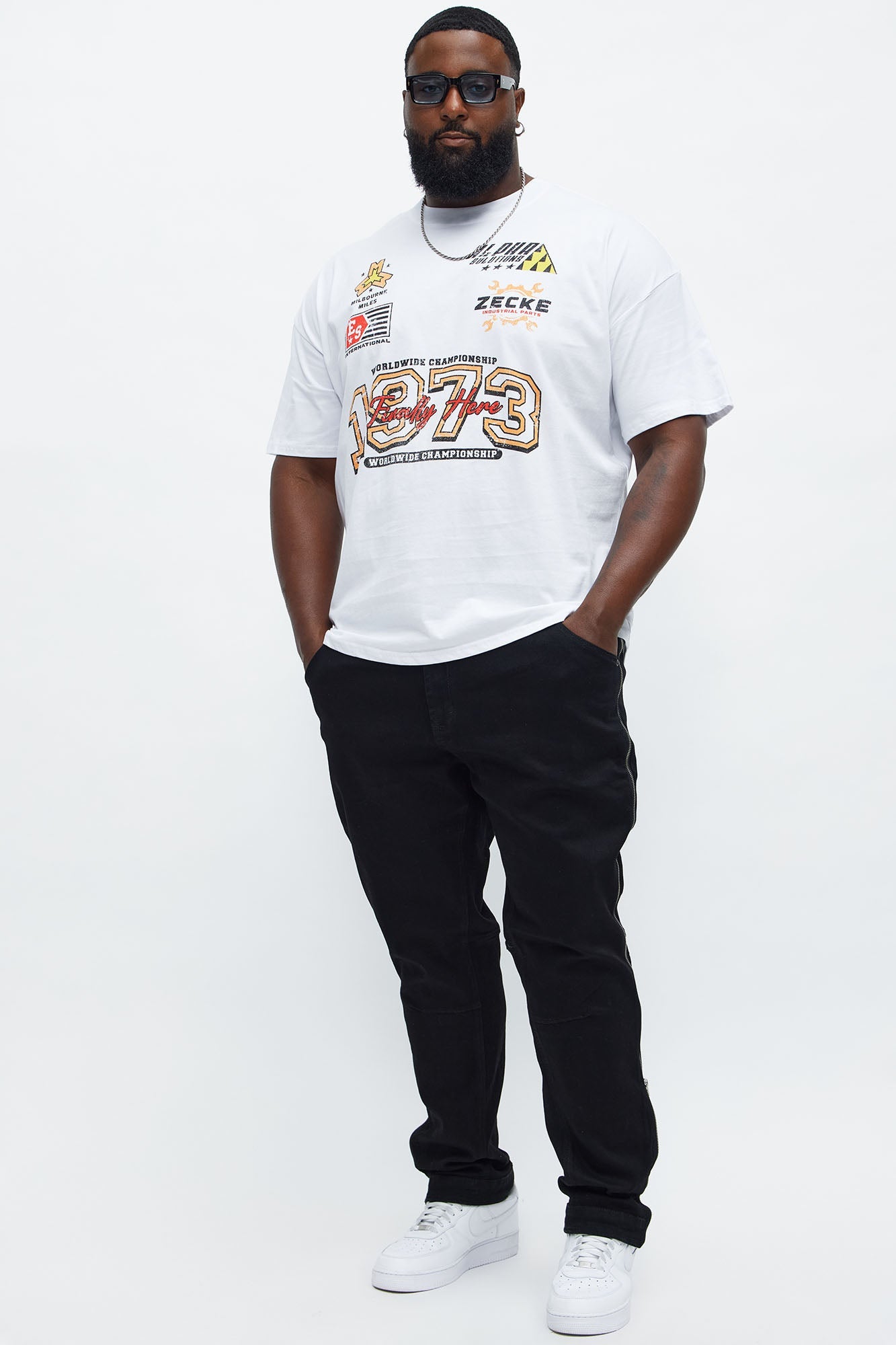 Slim Convertible Zip Me Down Jeans - Black