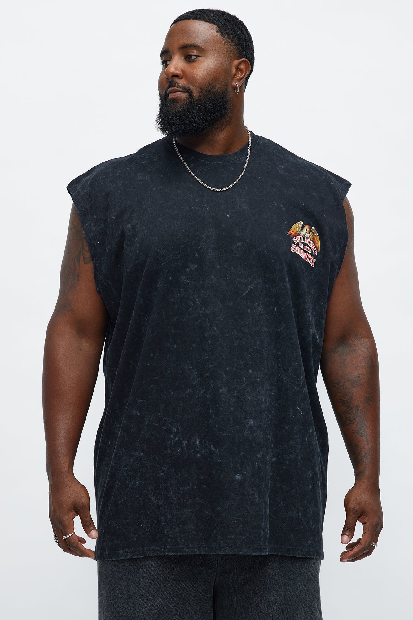 Built For Chaos Muscle Tee - Grey