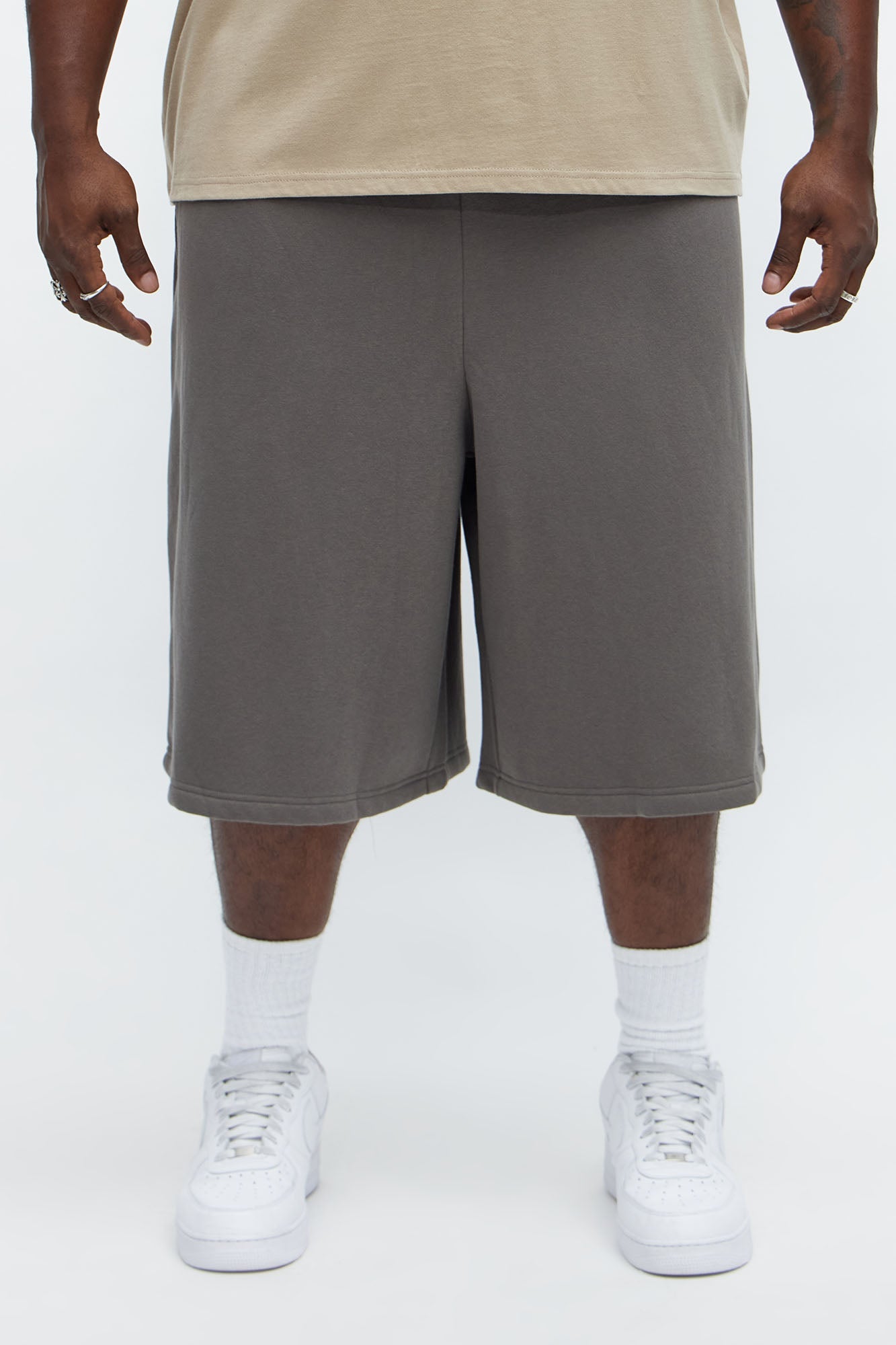 Tyson Baggy Shorts - Charcoal