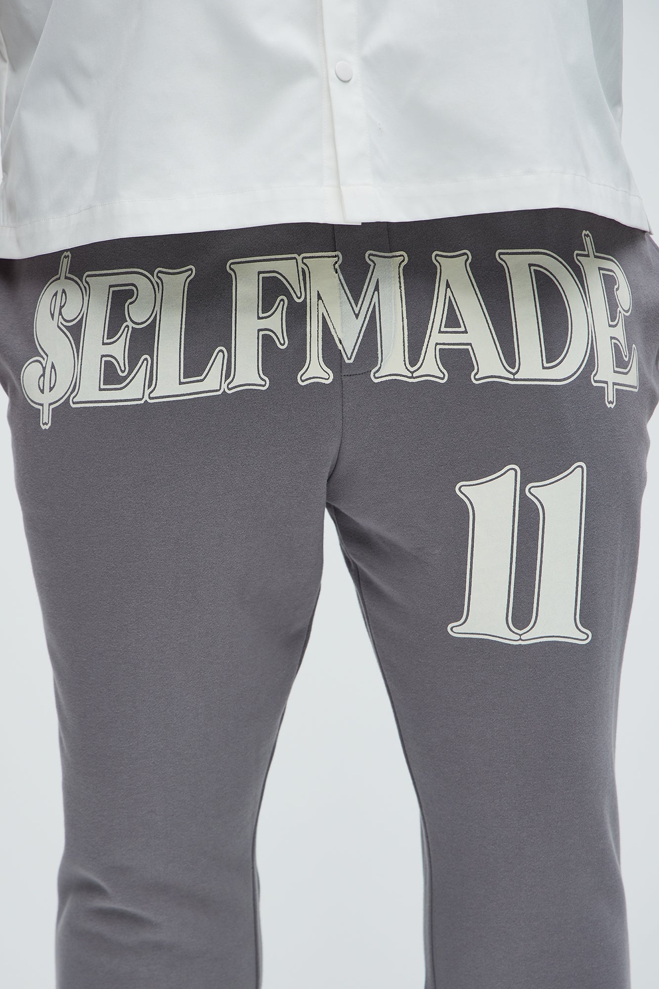 Tyson Self Made Skinny Flare Sweatpants - Grey