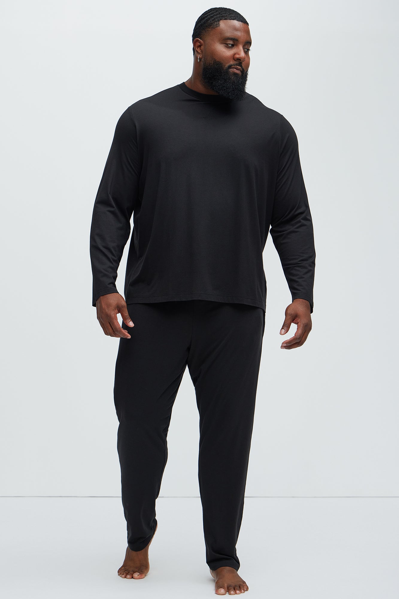 Essential Modal Lounge Pants - Black