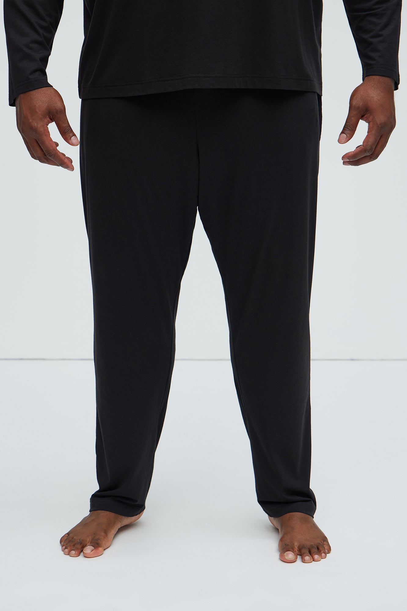 Essential Modal Lounge Pants - Black