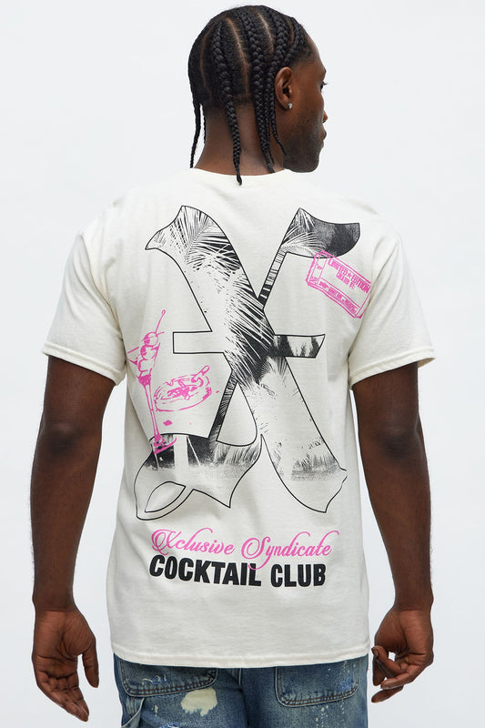 Xclusive Syndicate Short Sleeve Tee - Cream