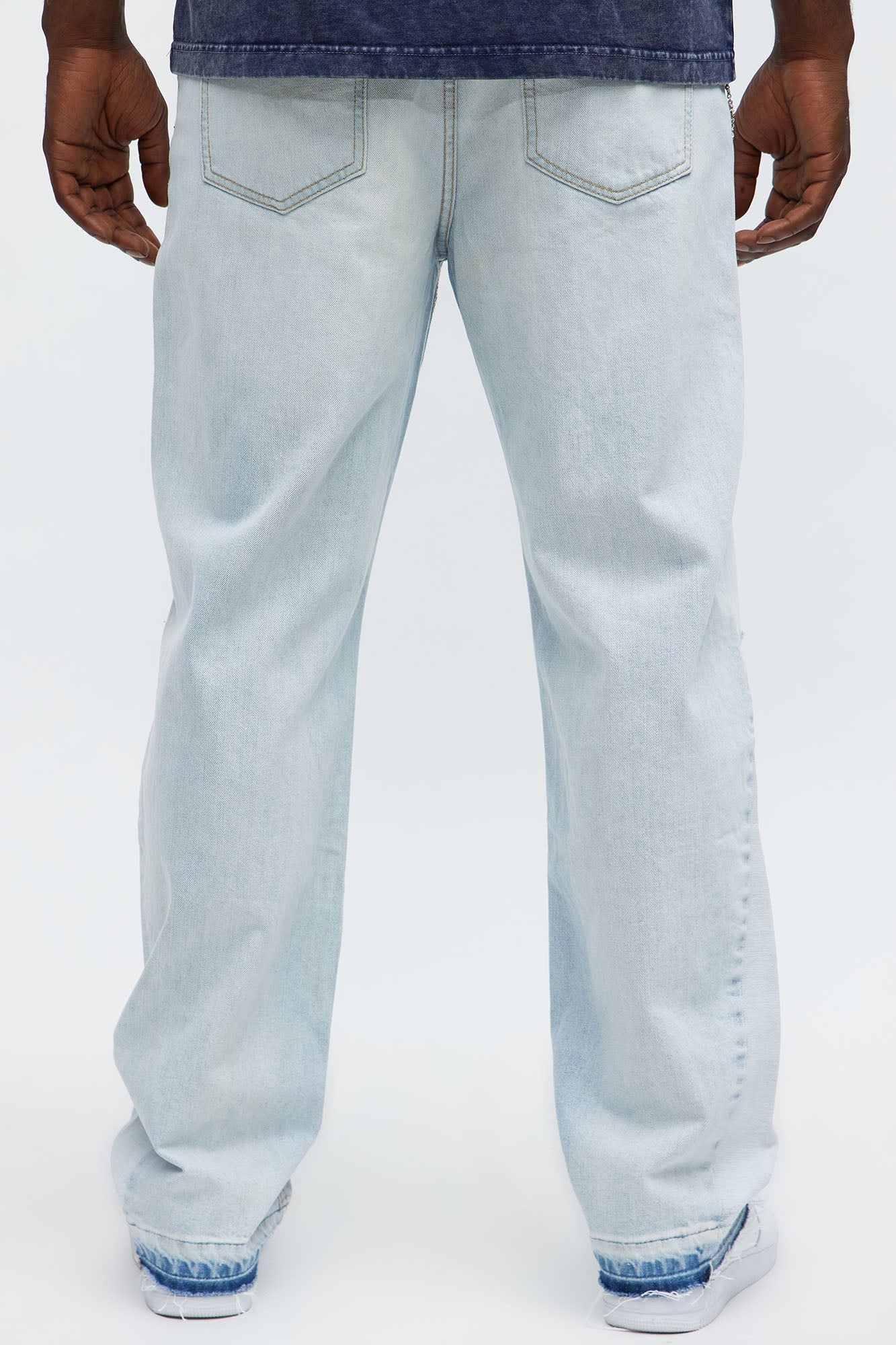 Straight Clean With My Lean Jeans - Light Wash