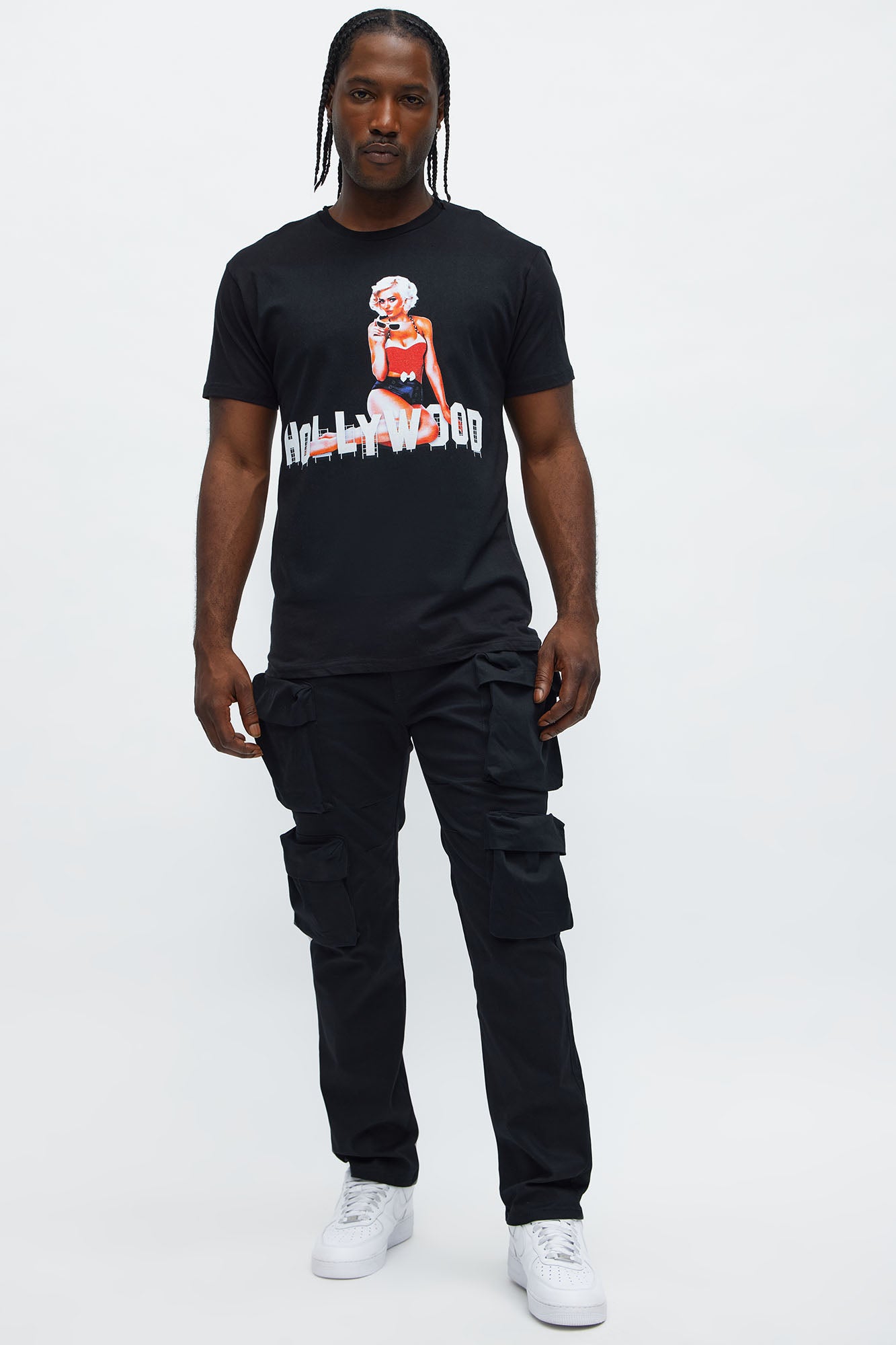 Slim My Kind Of Cargo Pants - Black