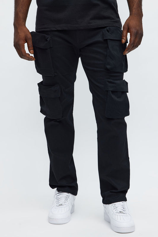 Slim My Kind Of Cargo Pants - Black