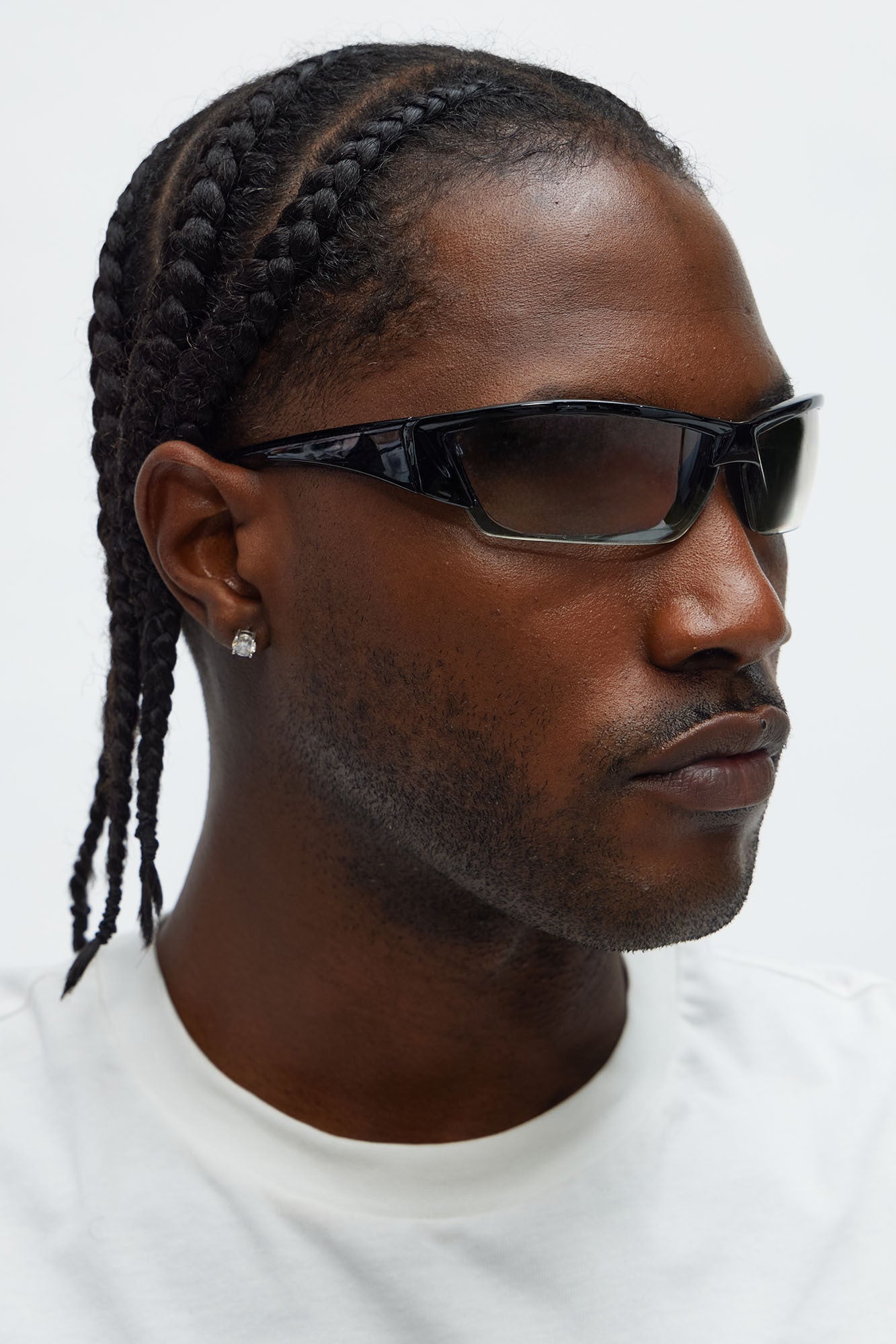 Eye Catching Gaze Sunglasses - Black/combo