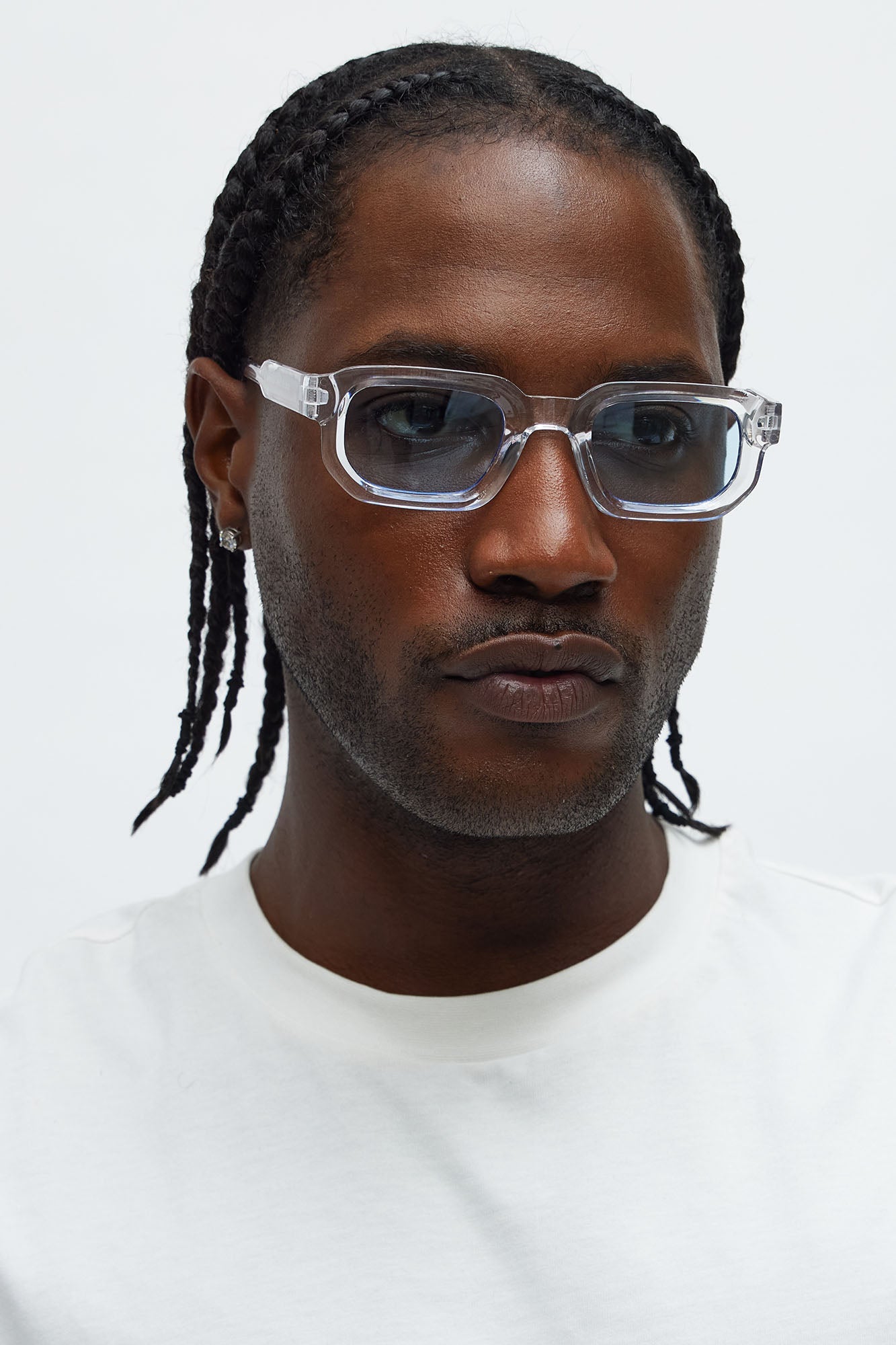 Summer Vision Sunglasses - Clear/Blue