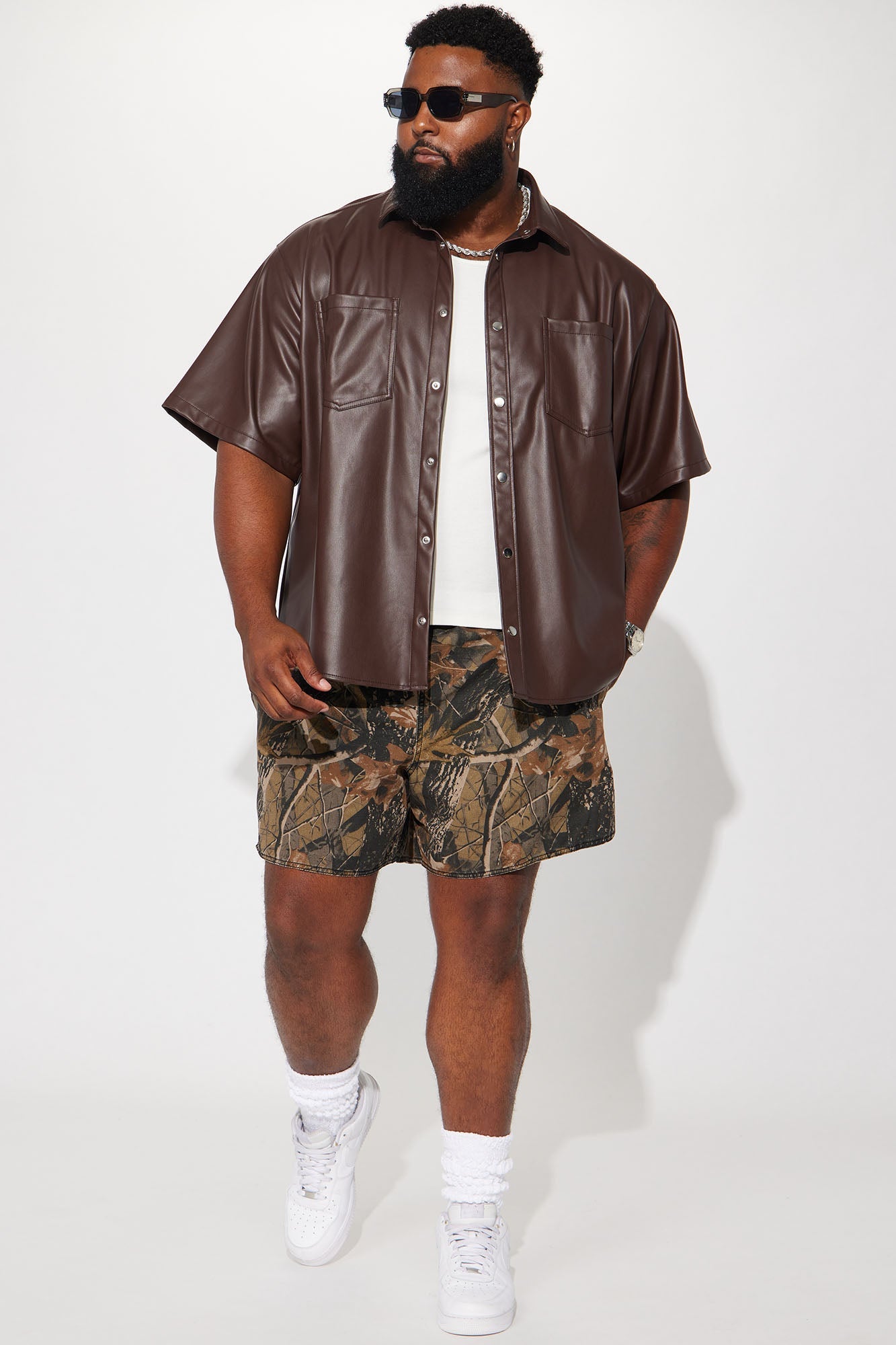 Huntsville Warmup Shorts - Camouflage