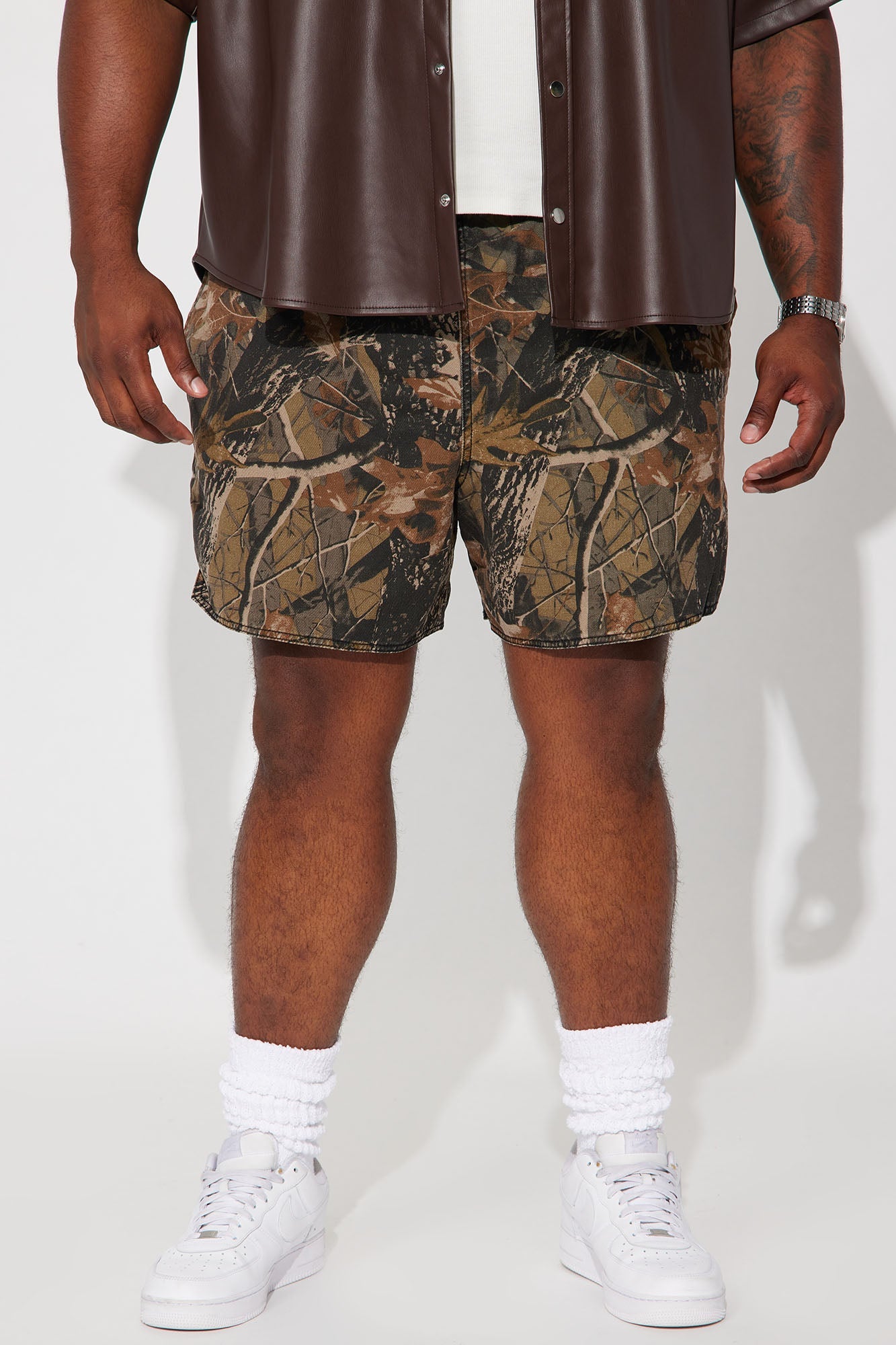 Huntsville Warmup Shorts - Camouflage