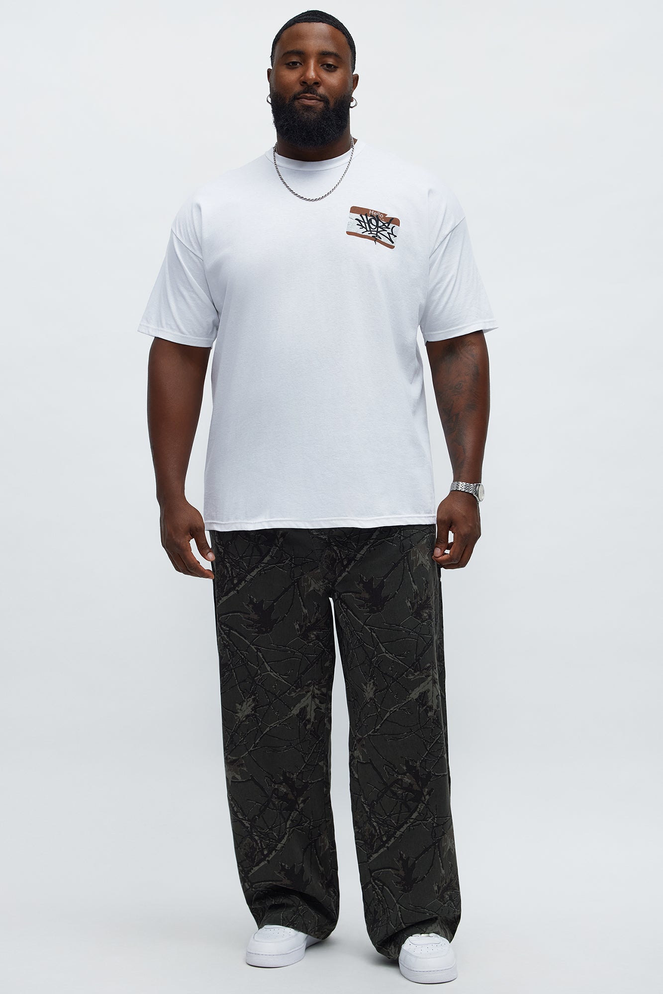 Hate Hurt Hope Short Sleeve Tee - White