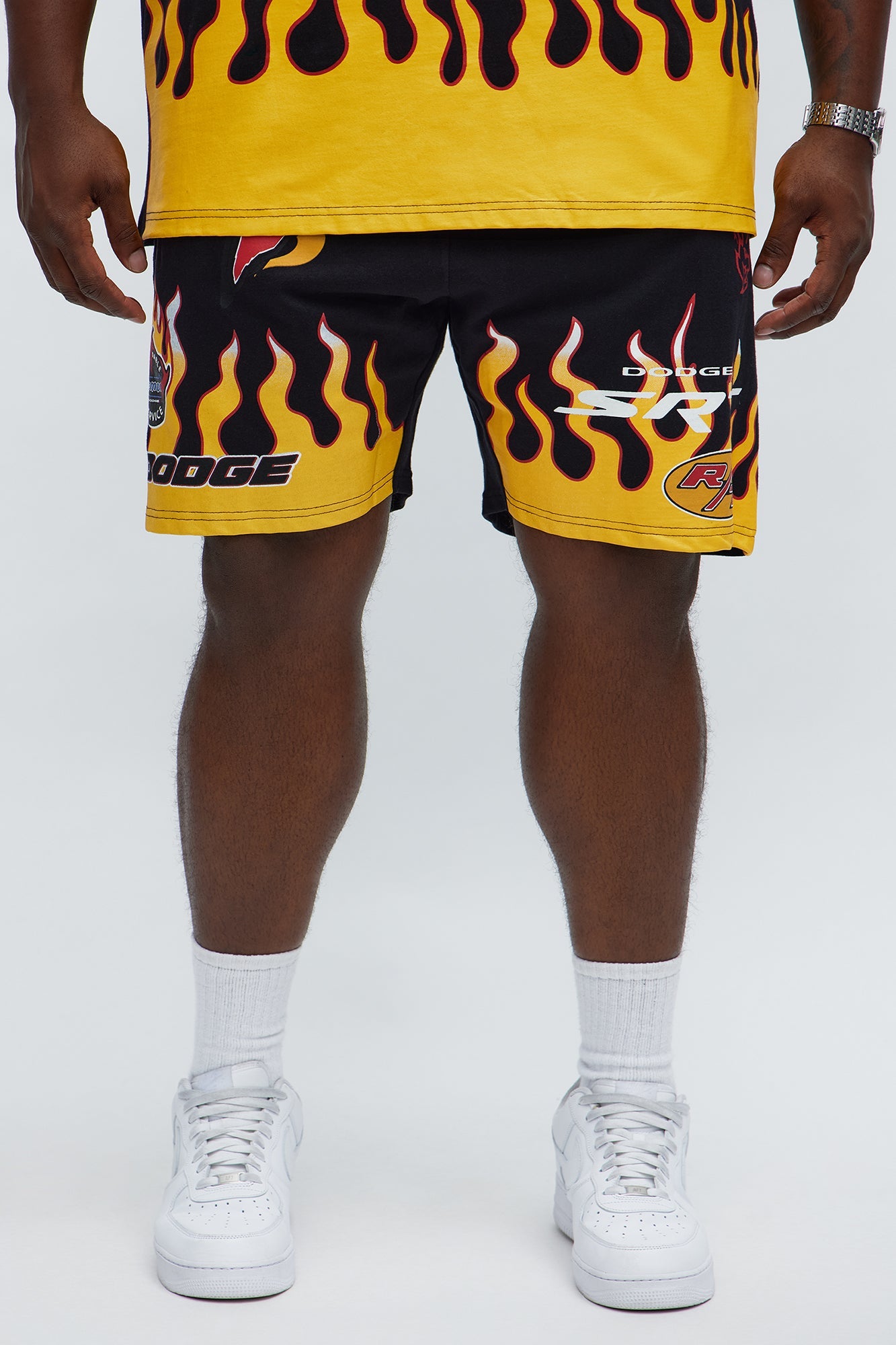 Dodge Demon Racing Team Sweatshorts - Black