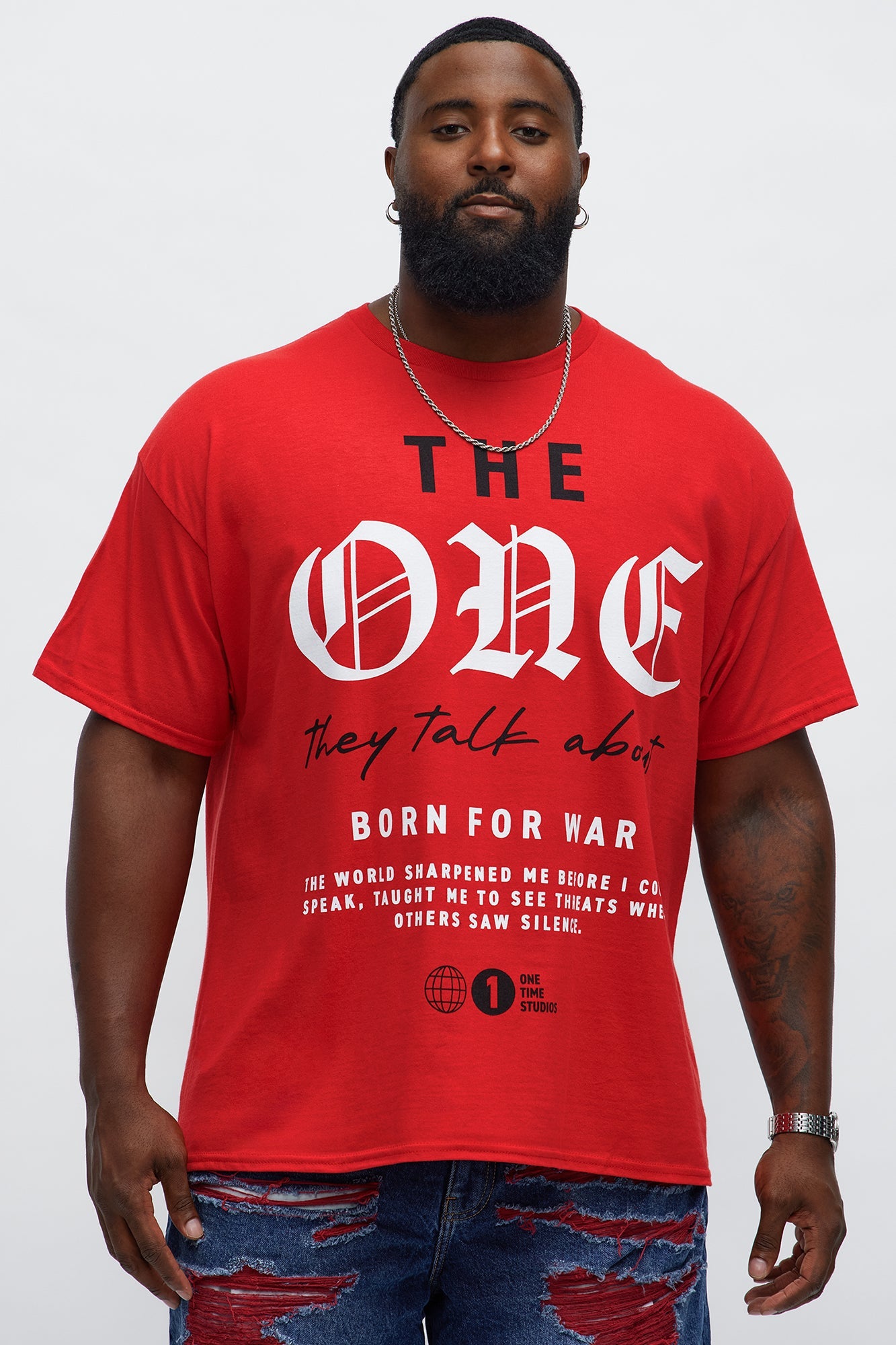 The One They Talk About Short Sleeve Tee - Red