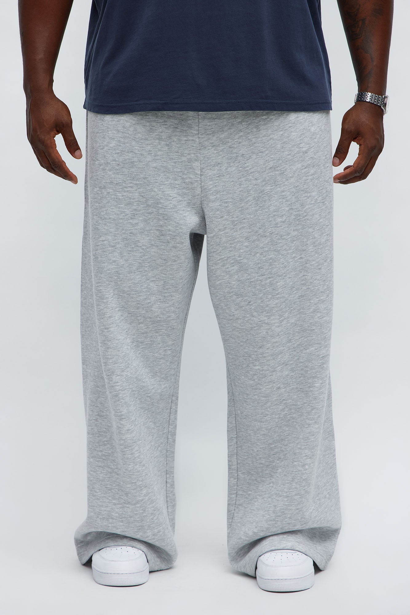 Tyson Baggy Pants - Heather Grey