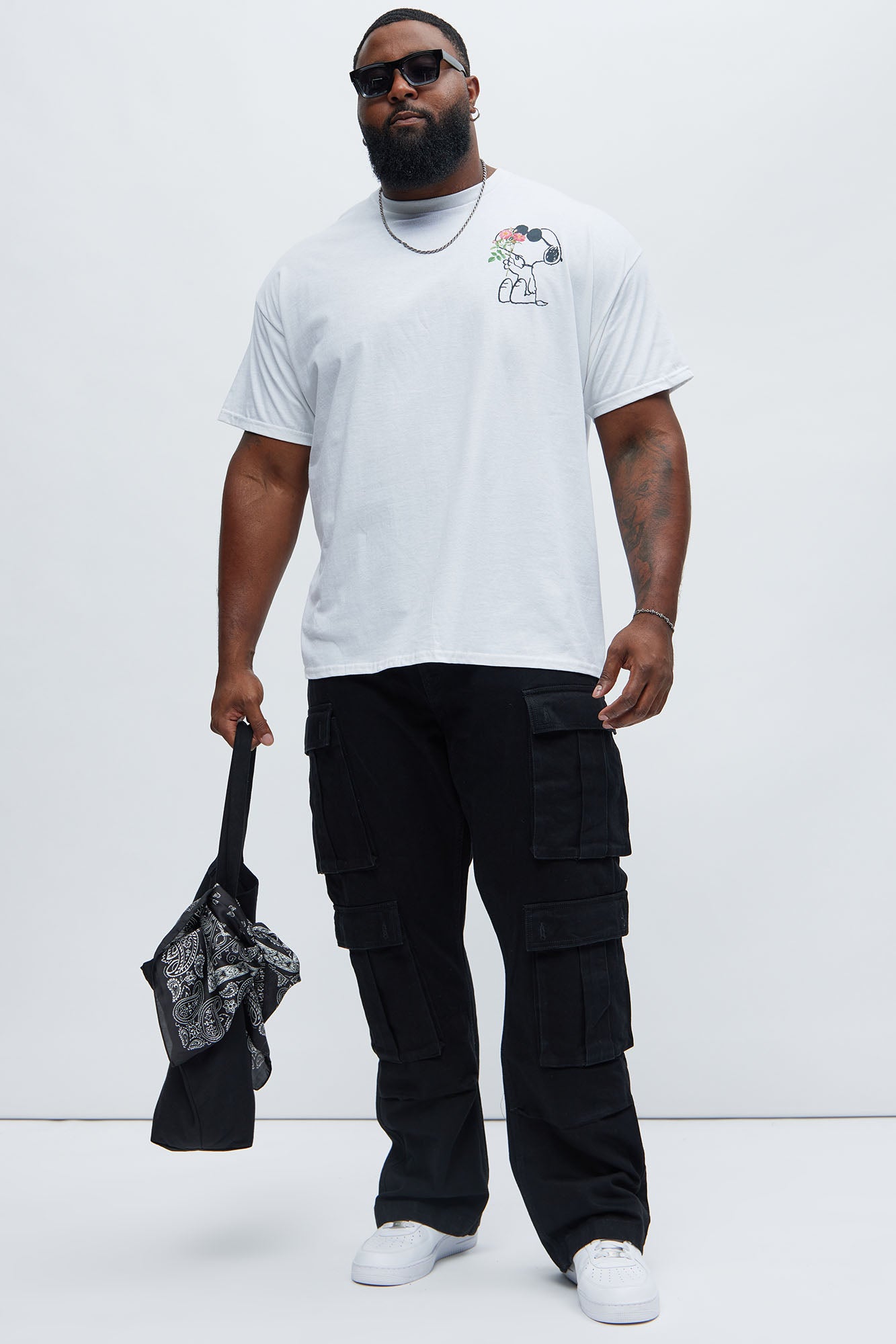 Tobias Carpenter Flare Jeans - Black