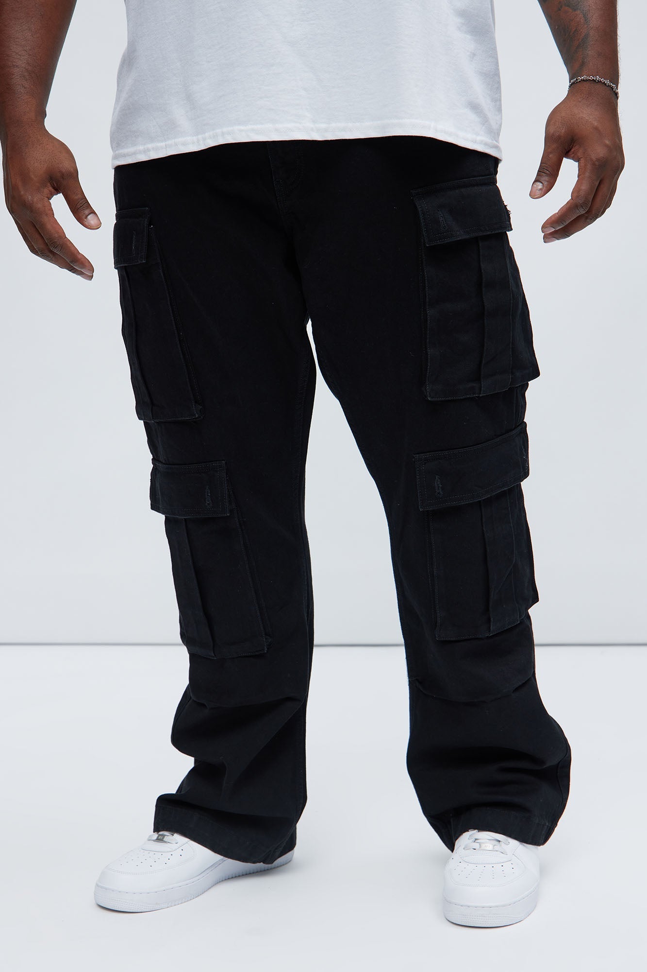 Tobias Carpenter Flare Jeans - Black