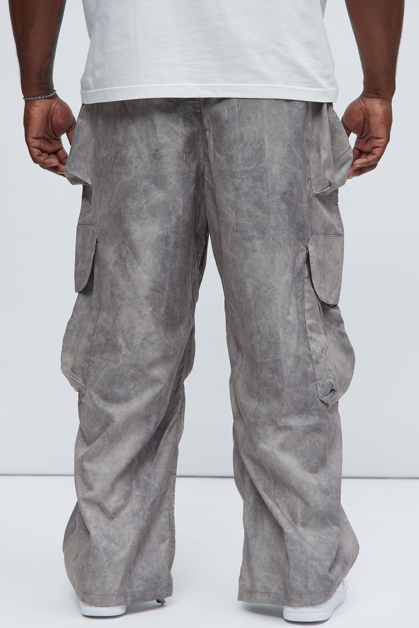 The Draco Marble Pants - Grey