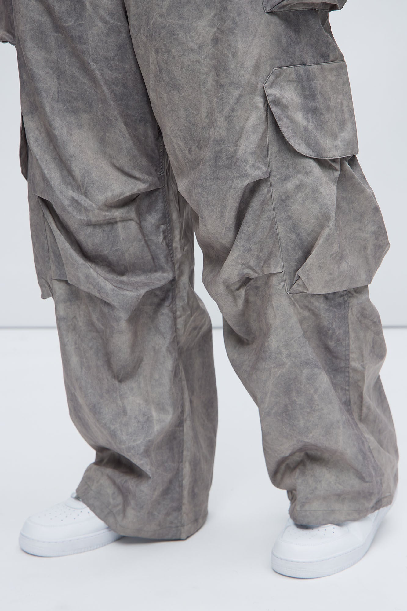 The Draco Marble Pants - Grey