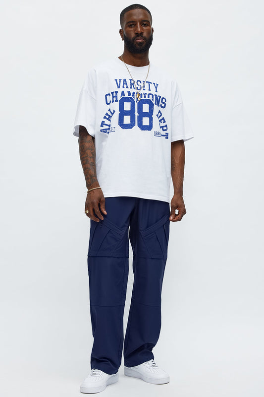 Straight Don't Kill My Vibe Pants - Navy