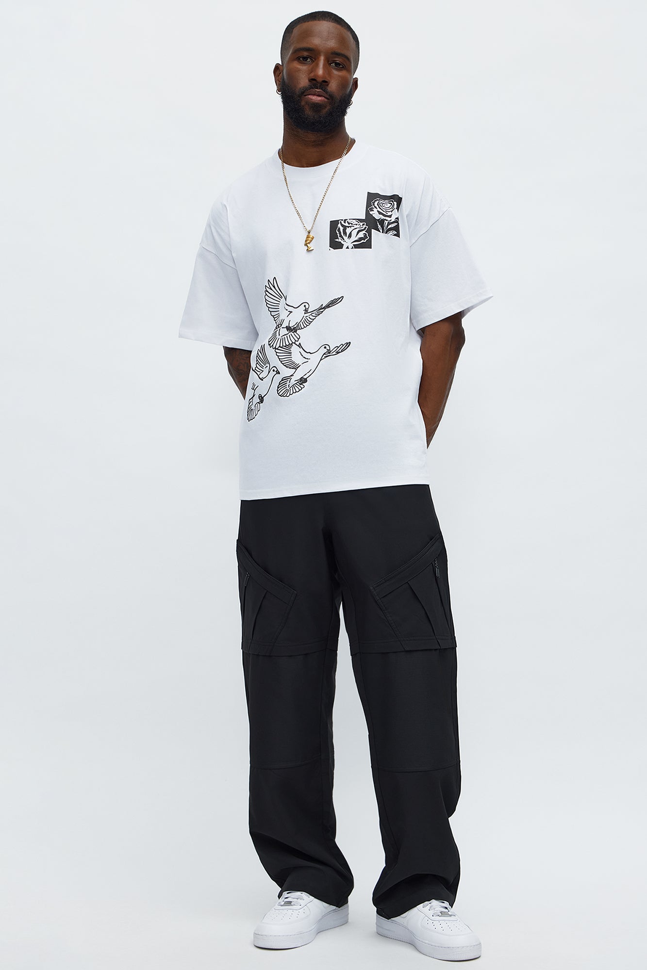 Straight Don't Kill My Vibe Pants - Black