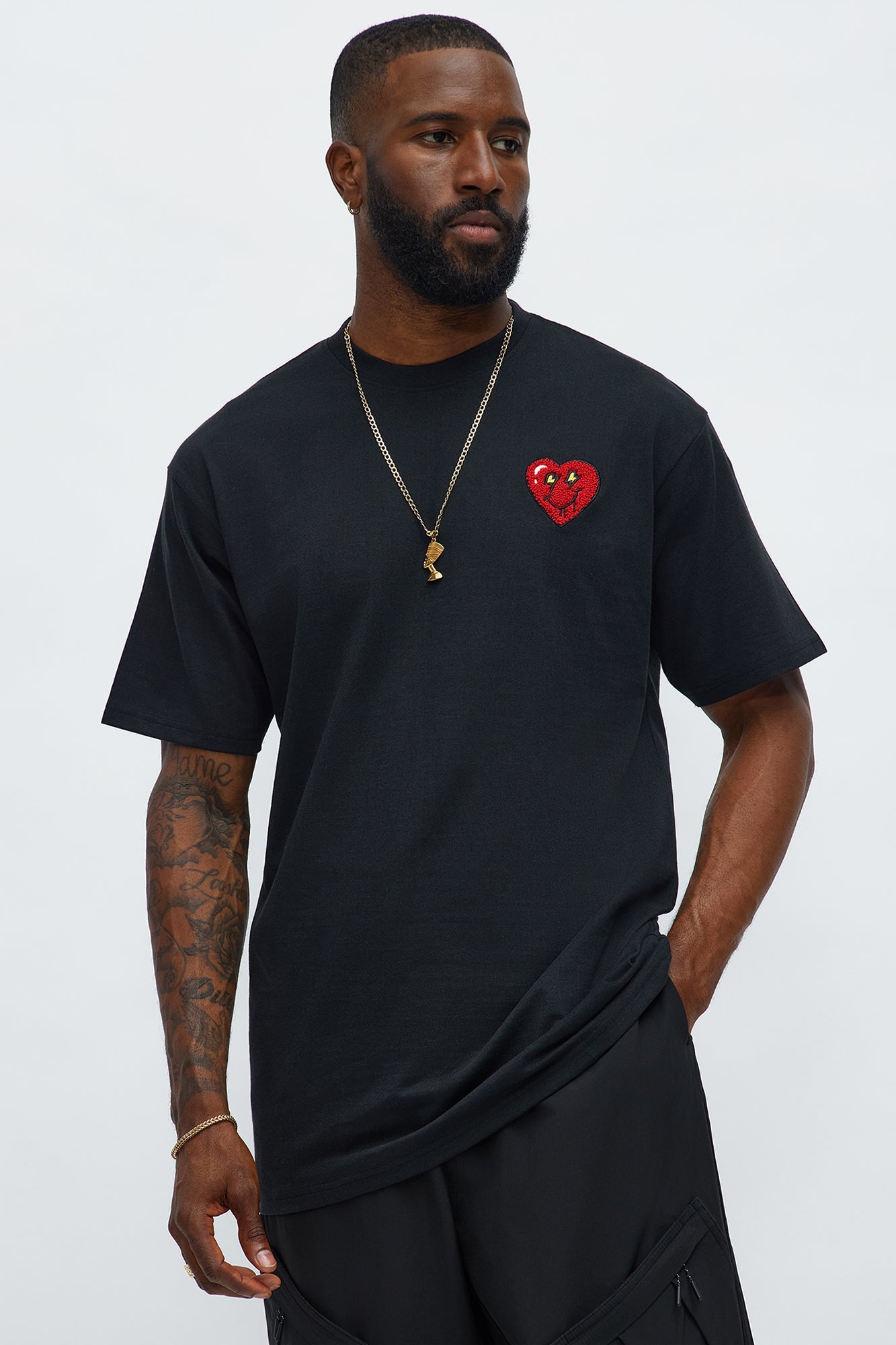 Lil Heartbreaker Short Sleeve Tee - Black