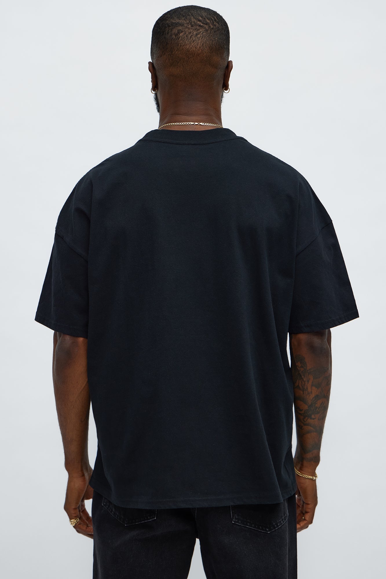 How We Chill From 93 Till Boxy Short Sleeve Tee - Black