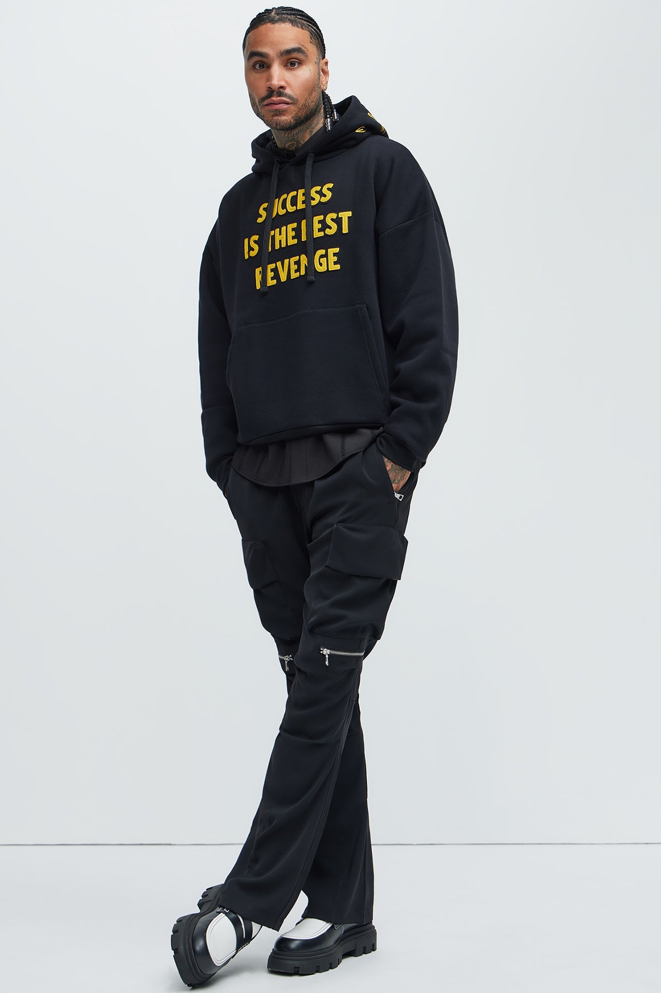 Success Is The Best Revenge Hoodie - Black