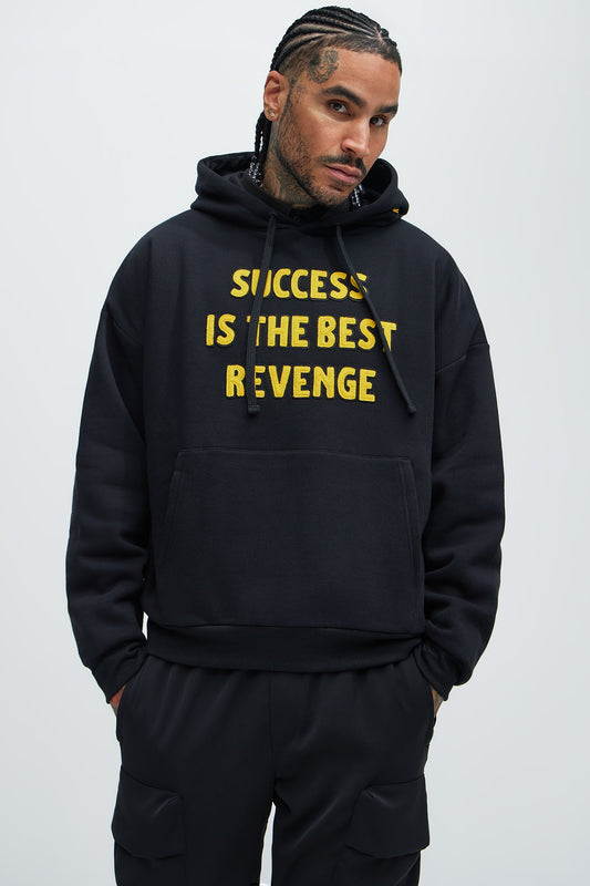 Success Is The Best Revenge Hoodie - Black