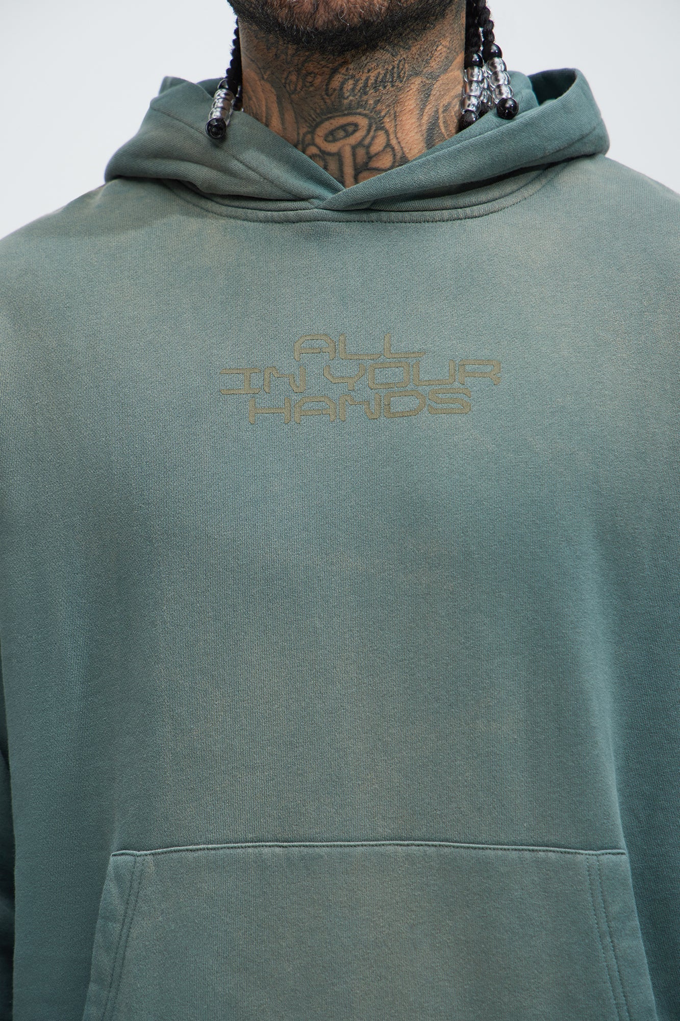Got The Whole World Hoodie - Teal