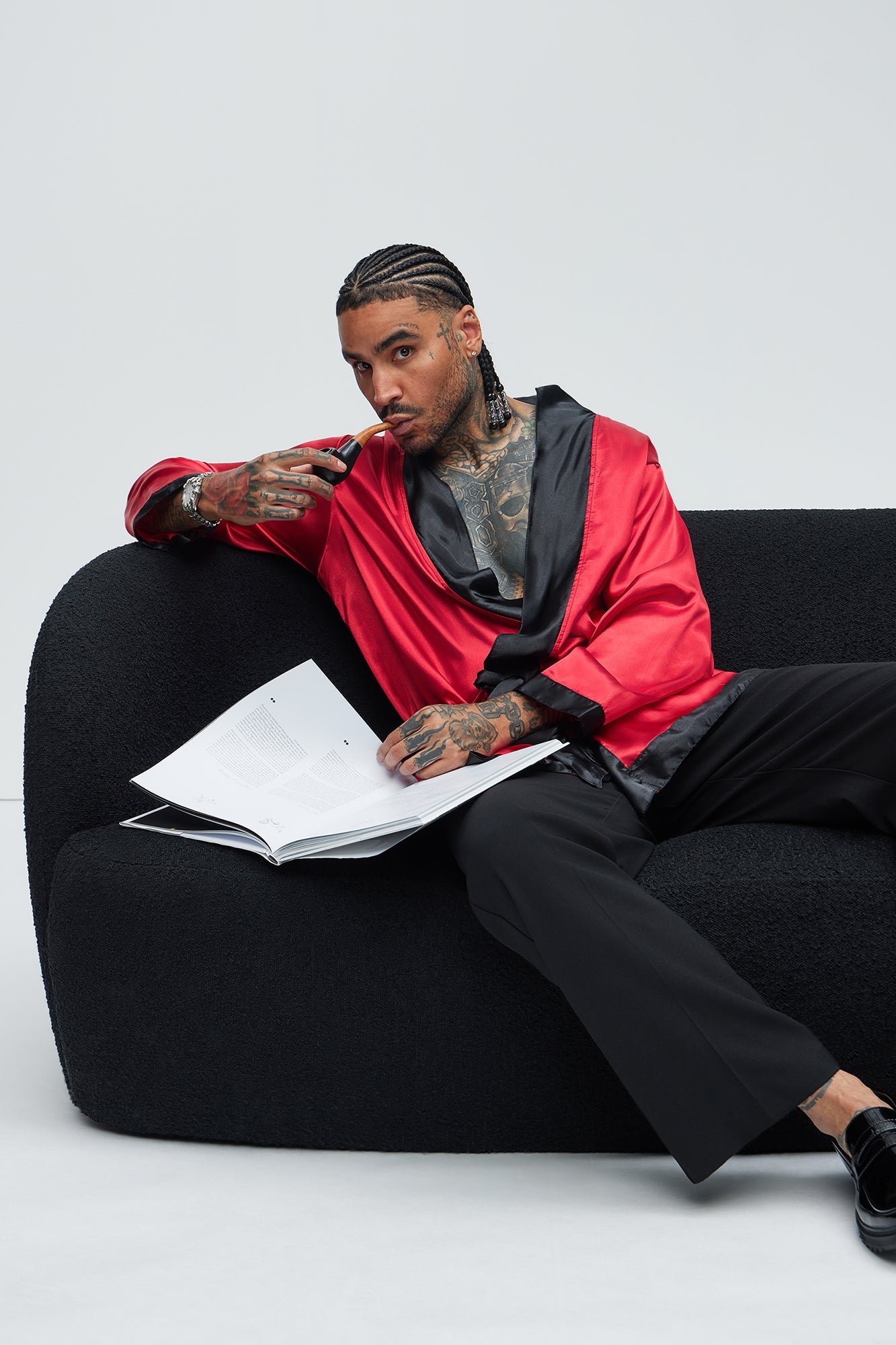 Bachelor Costume - Red/Black