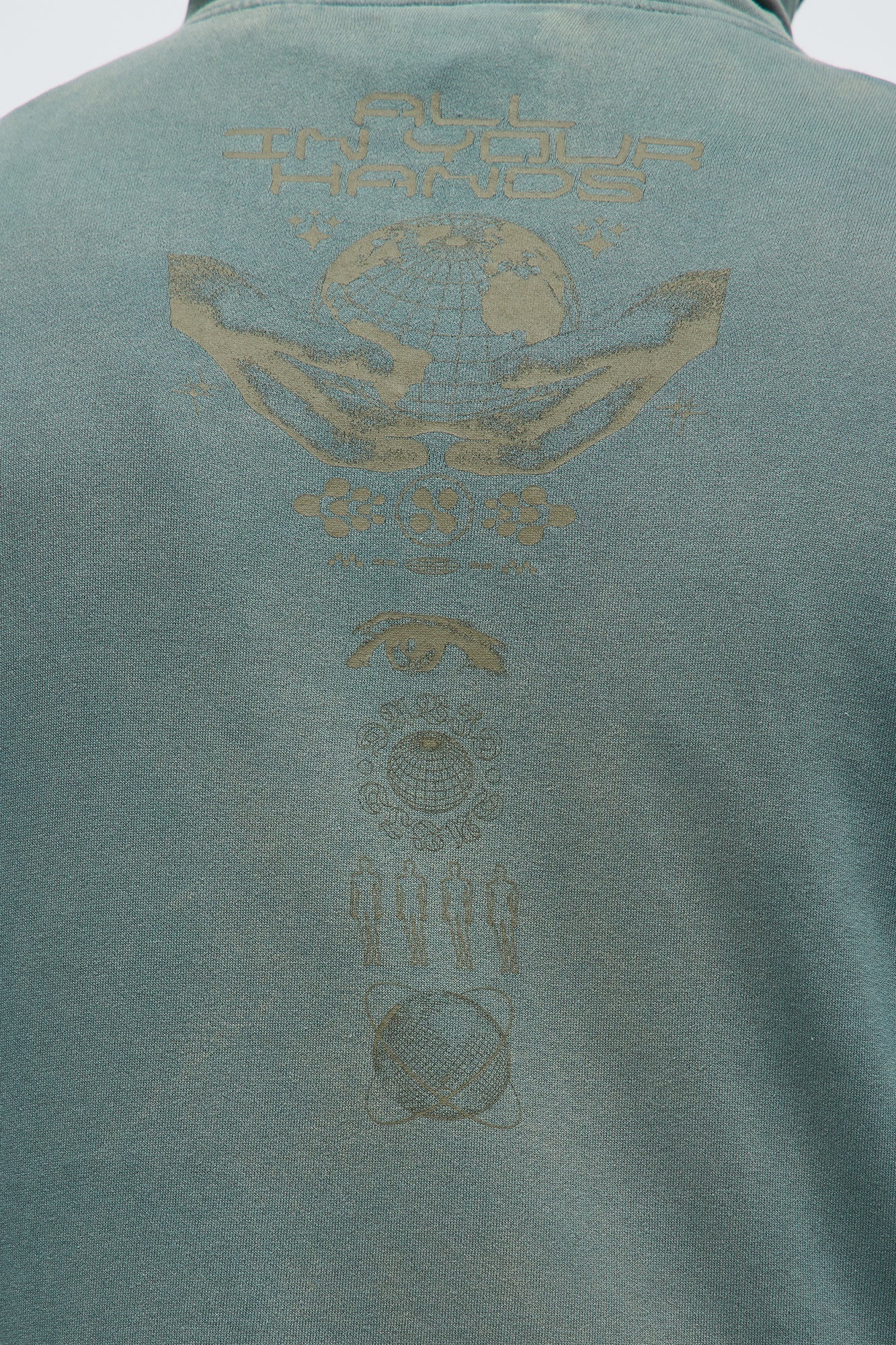 Got The Whole World Hoodie - Teal