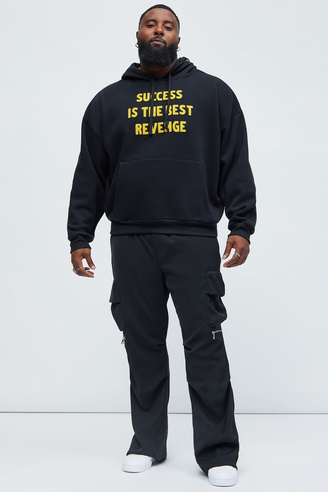 Success Is The Best Revenge Hoodie - Black