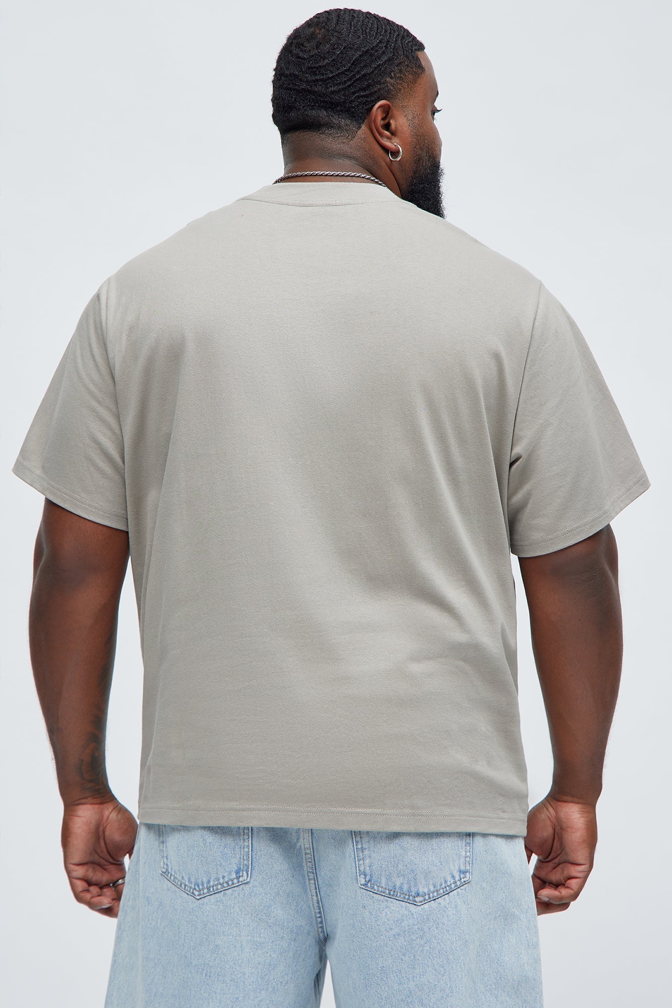 Oversized Heavyweight Tee 240GSM - Taupe