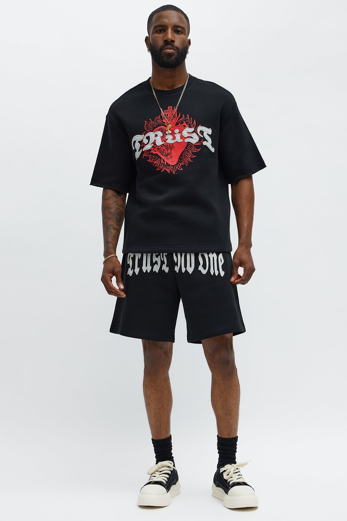 Tyson Trust Issues Short Sleeve Tee - Black