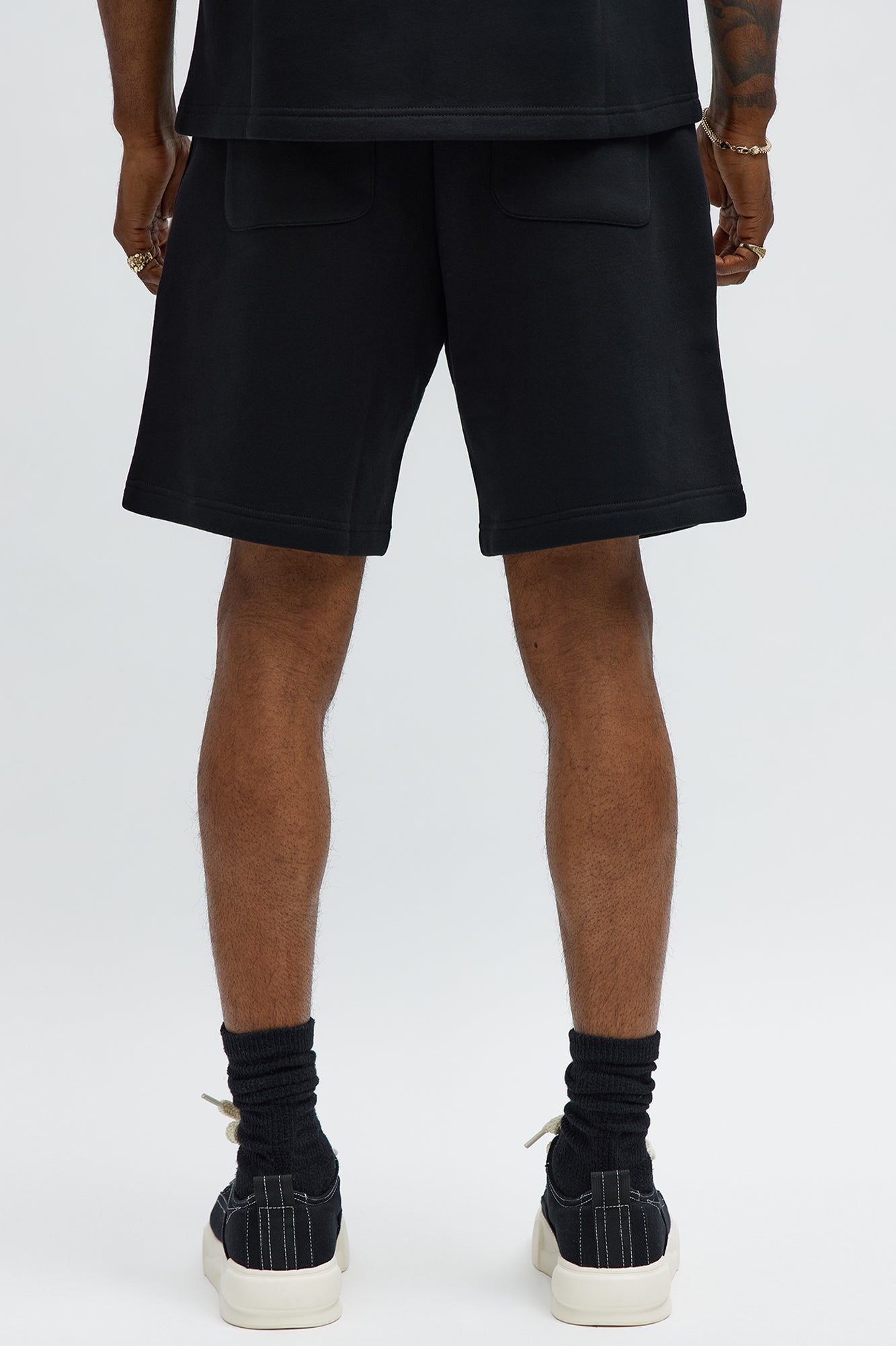 Tyson Relaxed Trust Issues Shorts - Black